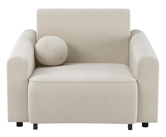 selsey-stevio-klappbarer-sessel-mit-stauraum-und-schlaffunktion-creme-chenille-h image 1