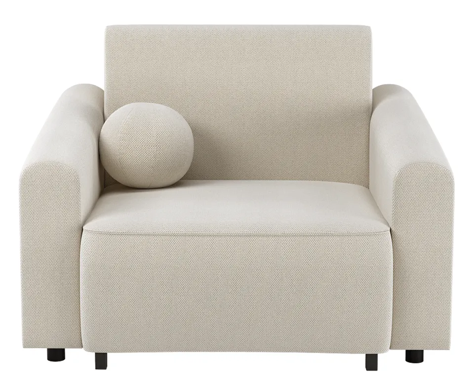 selsey-stevio-klappbarer-sessel-mit-stauraum-und-schlaffunktion-creme-chenille-h image 1