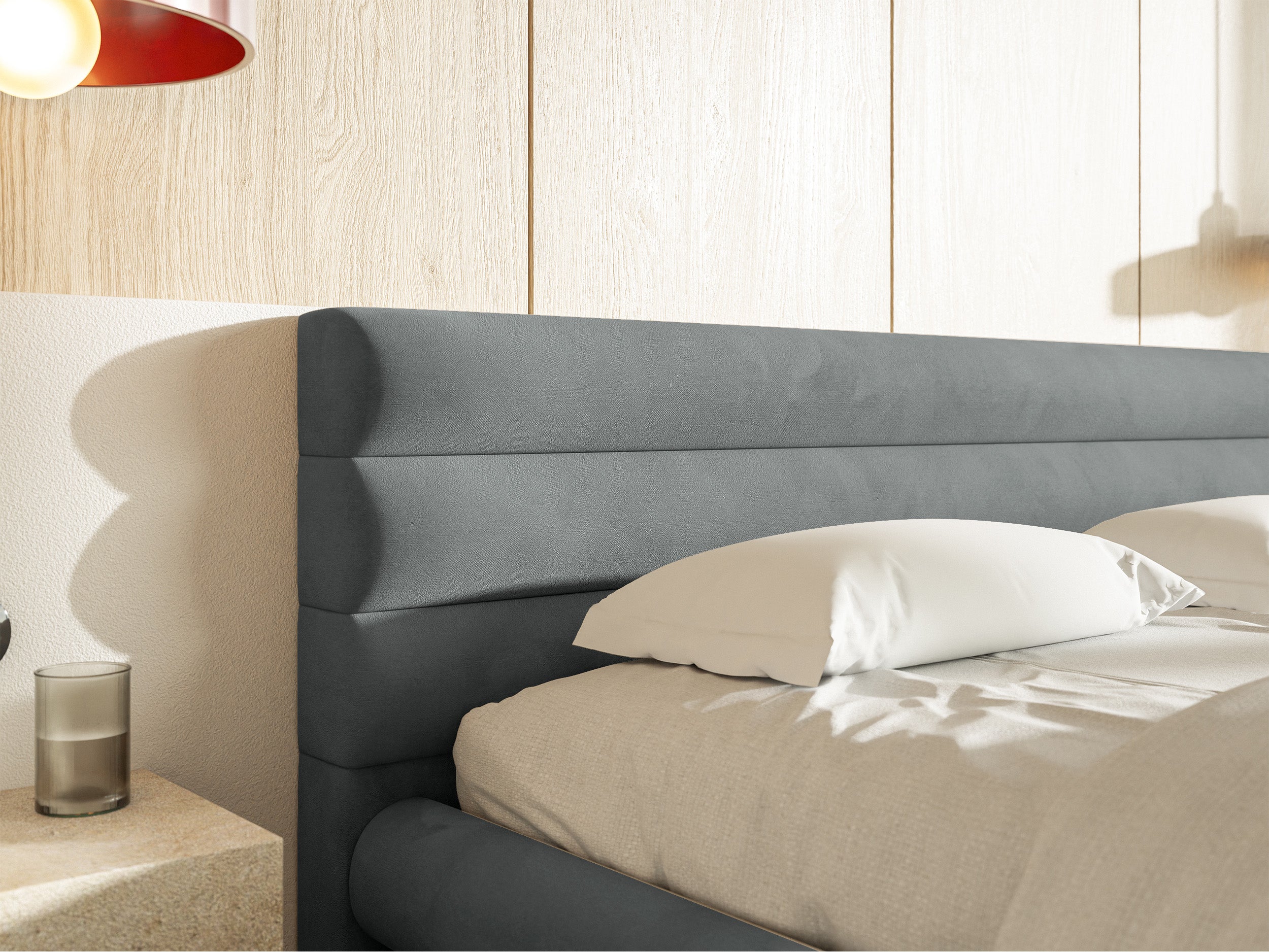 selsey-alegre-gepolstertes-bett-160x200-cm-mit-bettkasten-grau-hydrophober-samt- image 6