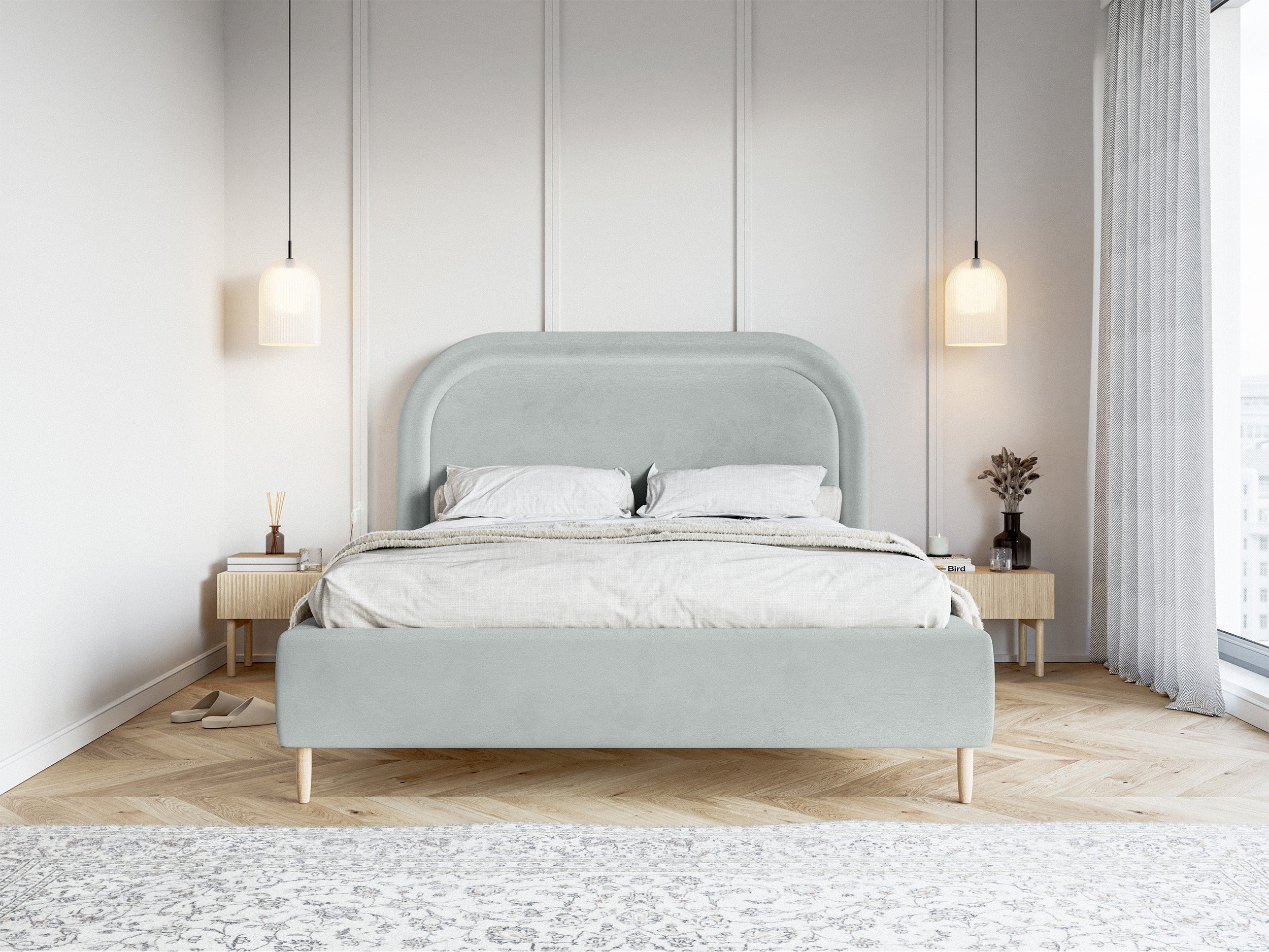 selsey-loreo-gepolstertes-bett-160x200-cm-mit-stauraum-taubenblauer-hydrophober- image 3