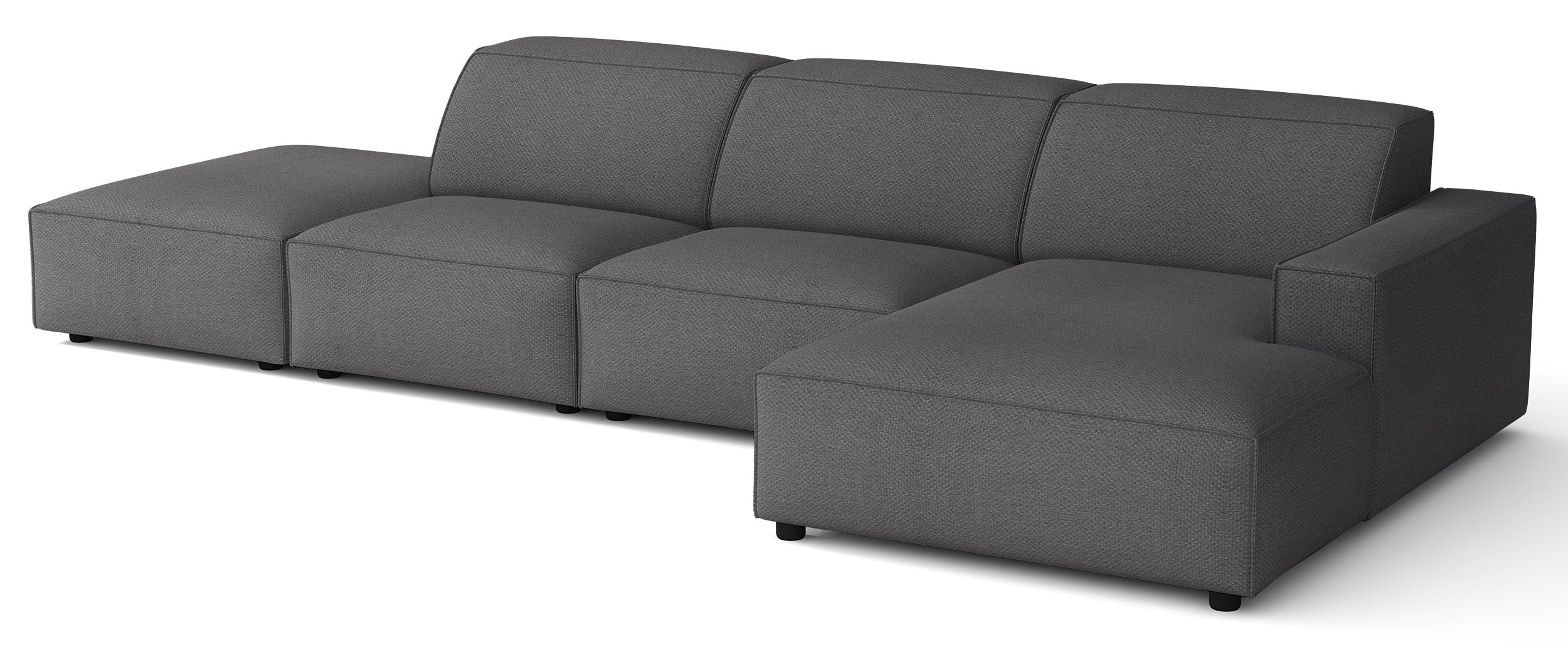 selsey-sellmo-modulares-ecksofa-l-f-rmig-rechts-mit-hocker-dunkelgrauer-hydropho image 3