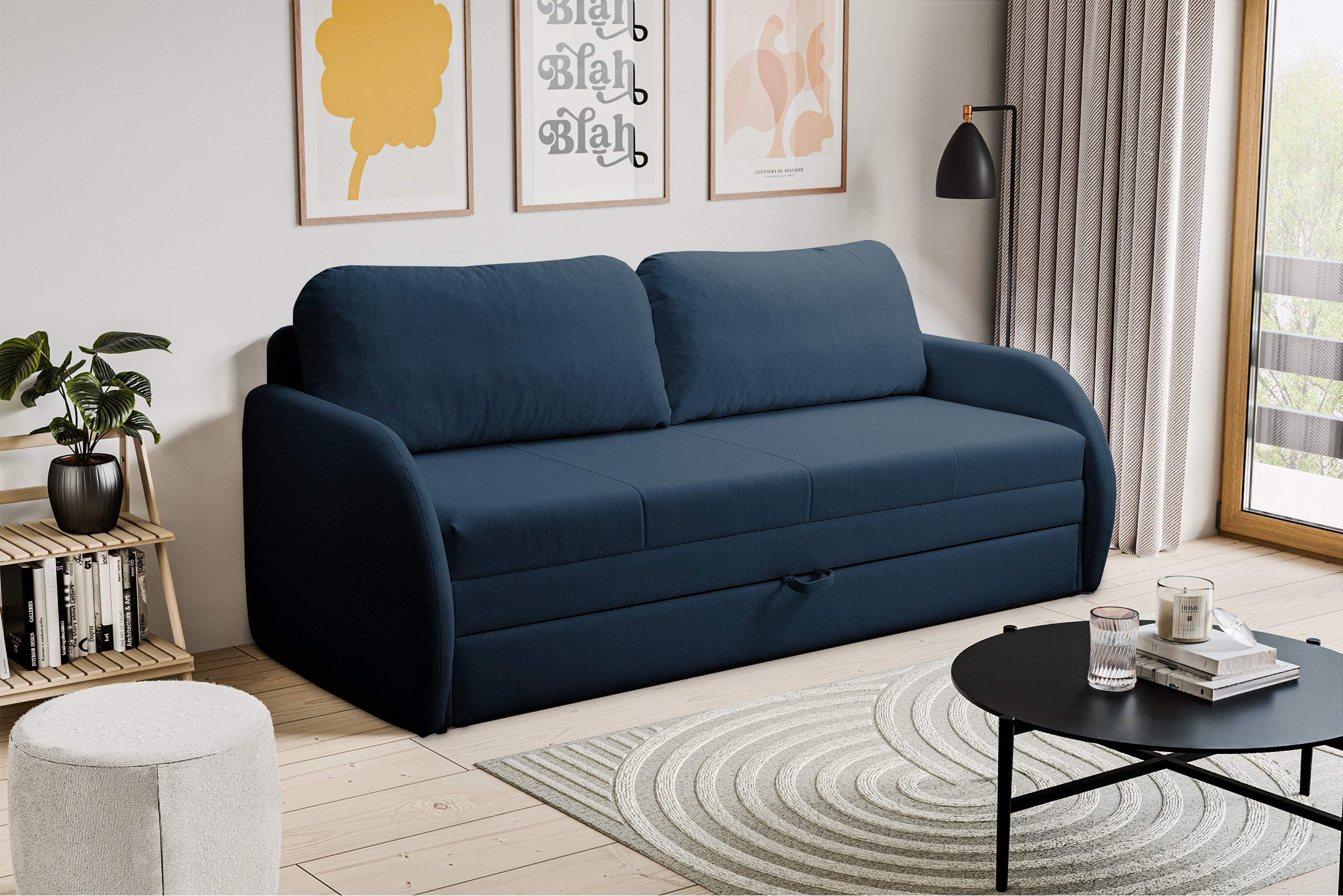 selsey-diego-drei-sitzer-schlafsofa-marineblau-geflecht image 2
