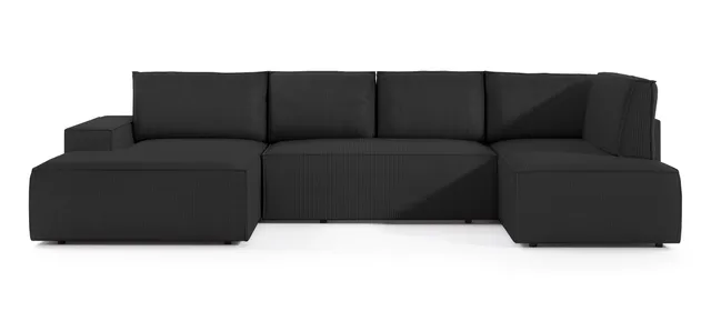 selsey-farese-new-ecksofa-mit-schlaffunktion-u-f-rmig-linksseitig-schwarz-cordst image 1
