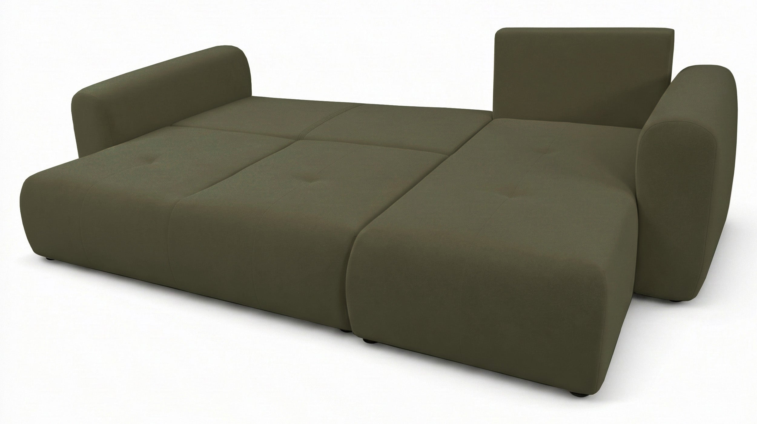 selsey-olido-ecksofa-mit-schlaffunktion-l-form-bettkasten-olivgr-n-samt-hydropho image 3