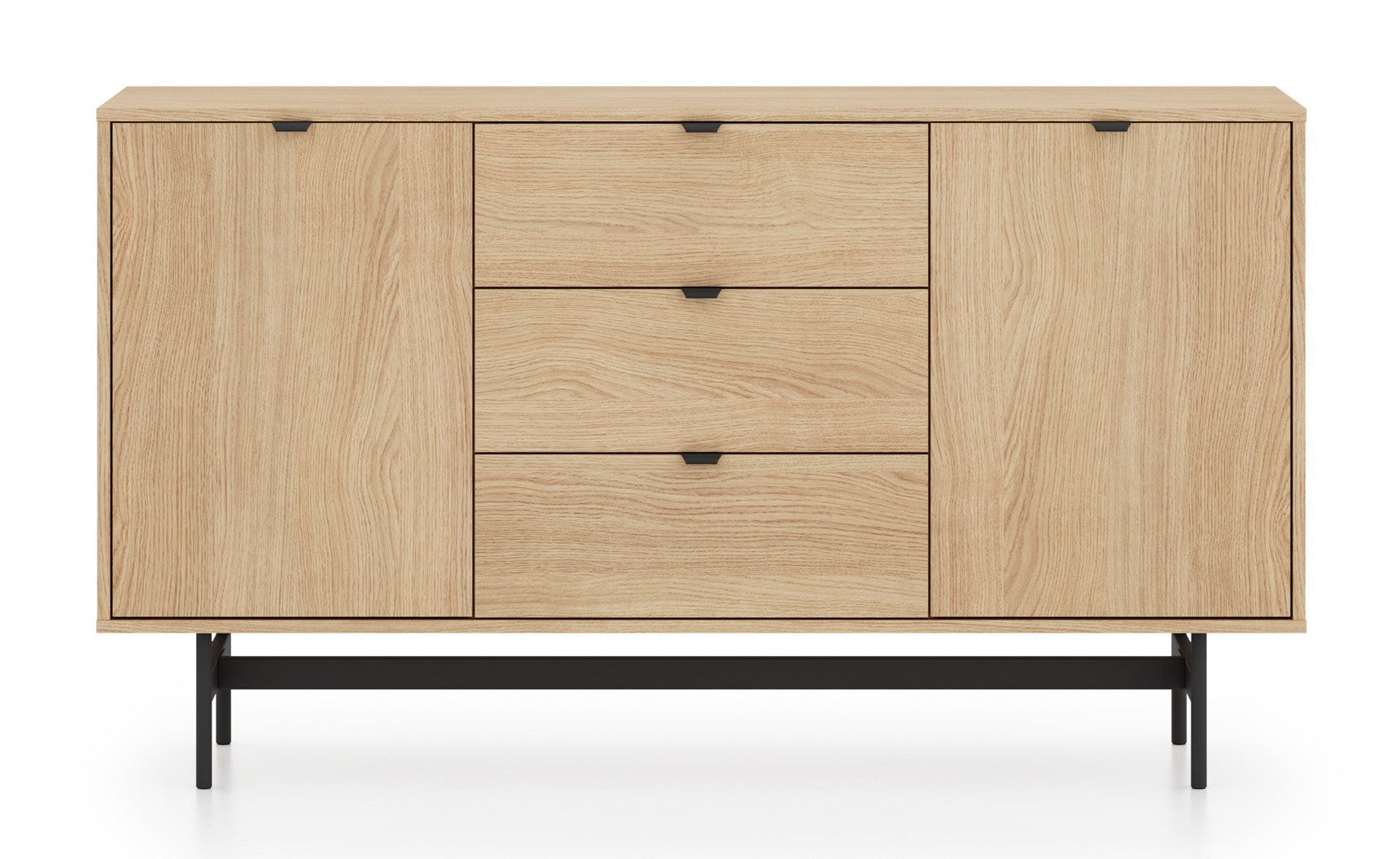 selsey-reynos-zweit-rige-kommode-mit-drei-schubladen-150-cm-eiche-mavelie image 5