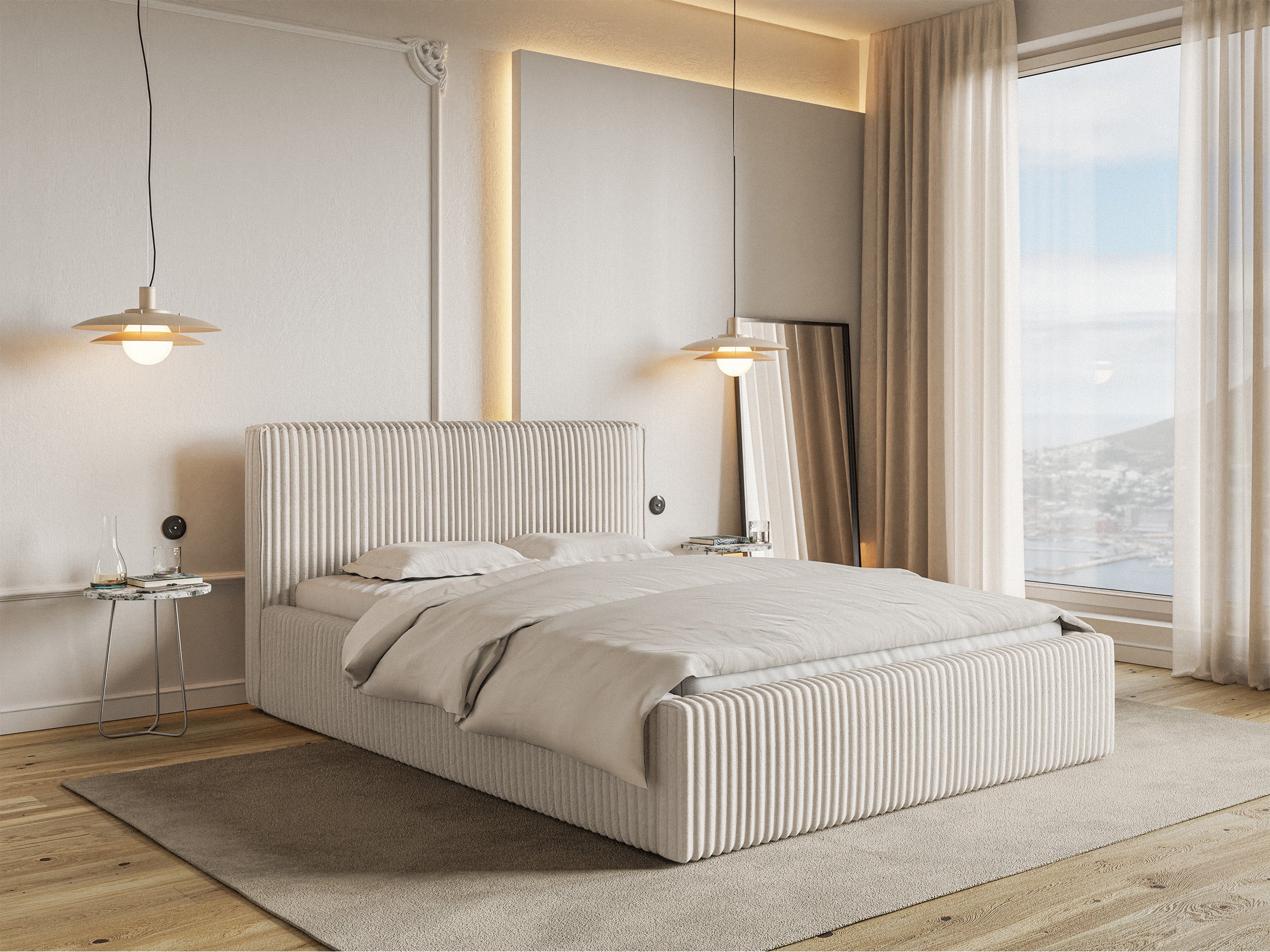 selsey-tilio-polsterbett-140x200-cm-mit-stauraum-cremefarbener-cordstoff image 3