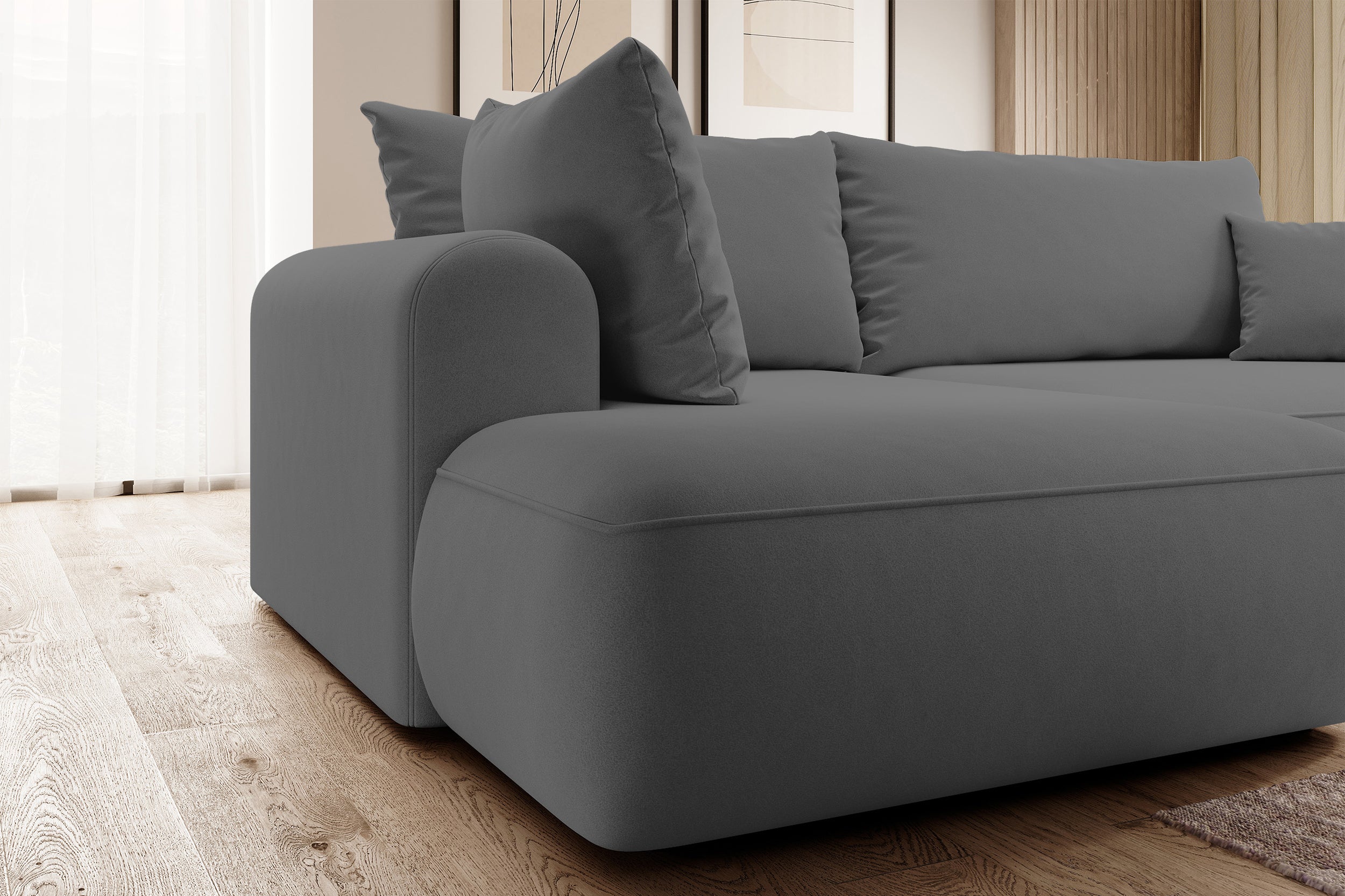 selsey-ovo-ecksofa-mit-schlaffunktion-l-form-links-dunkelgrauer-samt-armlehne-un image 3