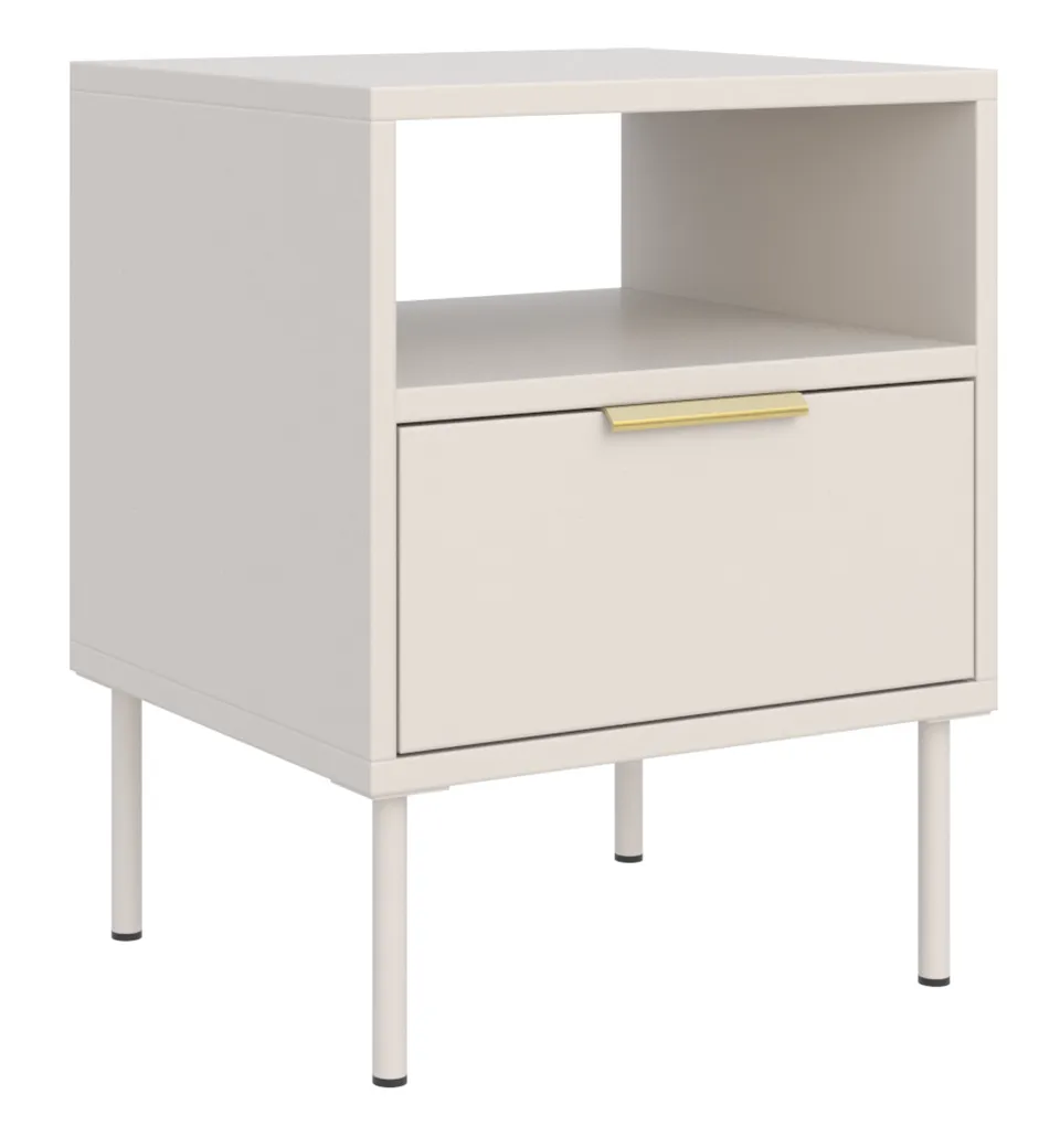 selsey-vena-nachttisch-45-cm-mit-schublade-und-fach-kaschmir image 1