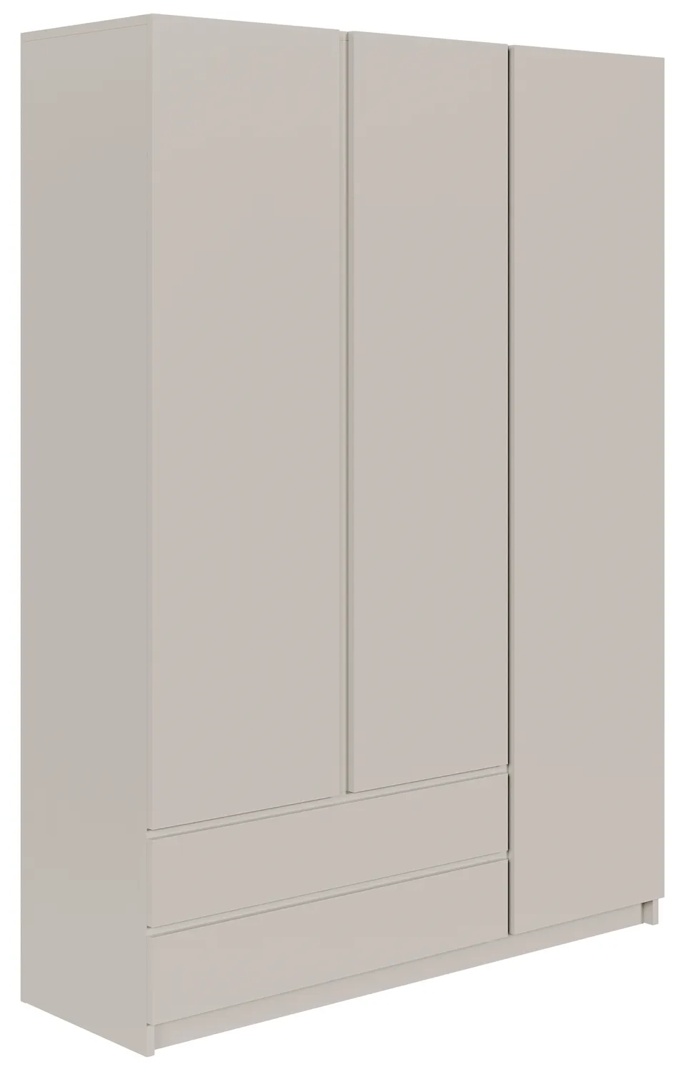 selsey-bemmi-dreht-renschrank-150-cm-kaschmir-mit-3-t-ren-und-2-schubladen image 1