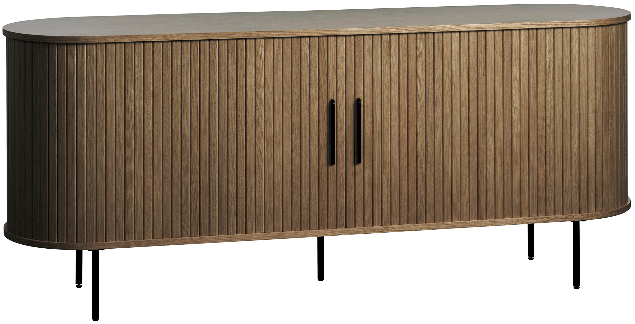 selsey-gativel-kommode-180x76-cm-mit-lamellen-gebrannte-eiche image 3