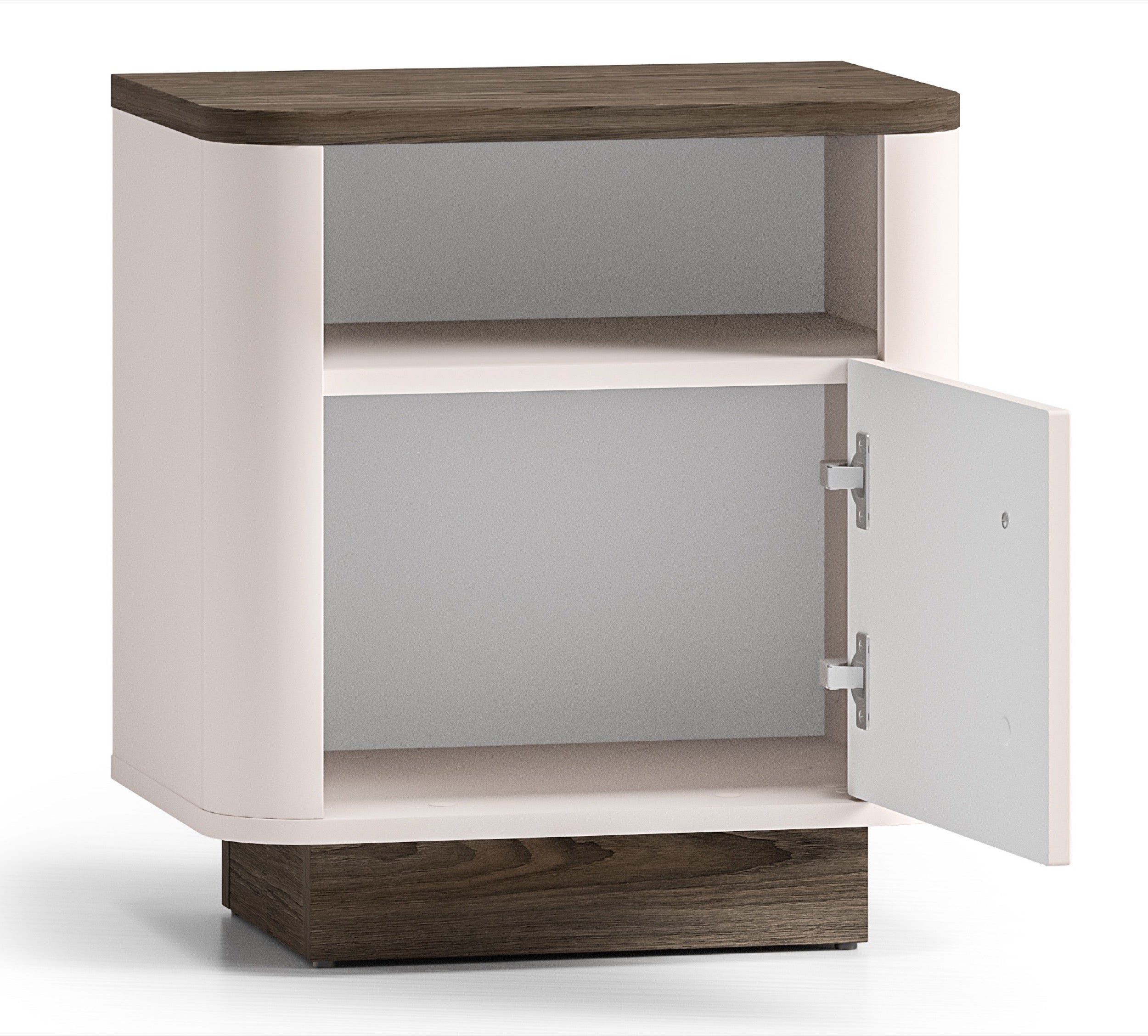 selsey-vilavio-nachttisch-mit-t-r-und-nische-50-cm-kaschmir-dunkle-windm-hle-eic image 3