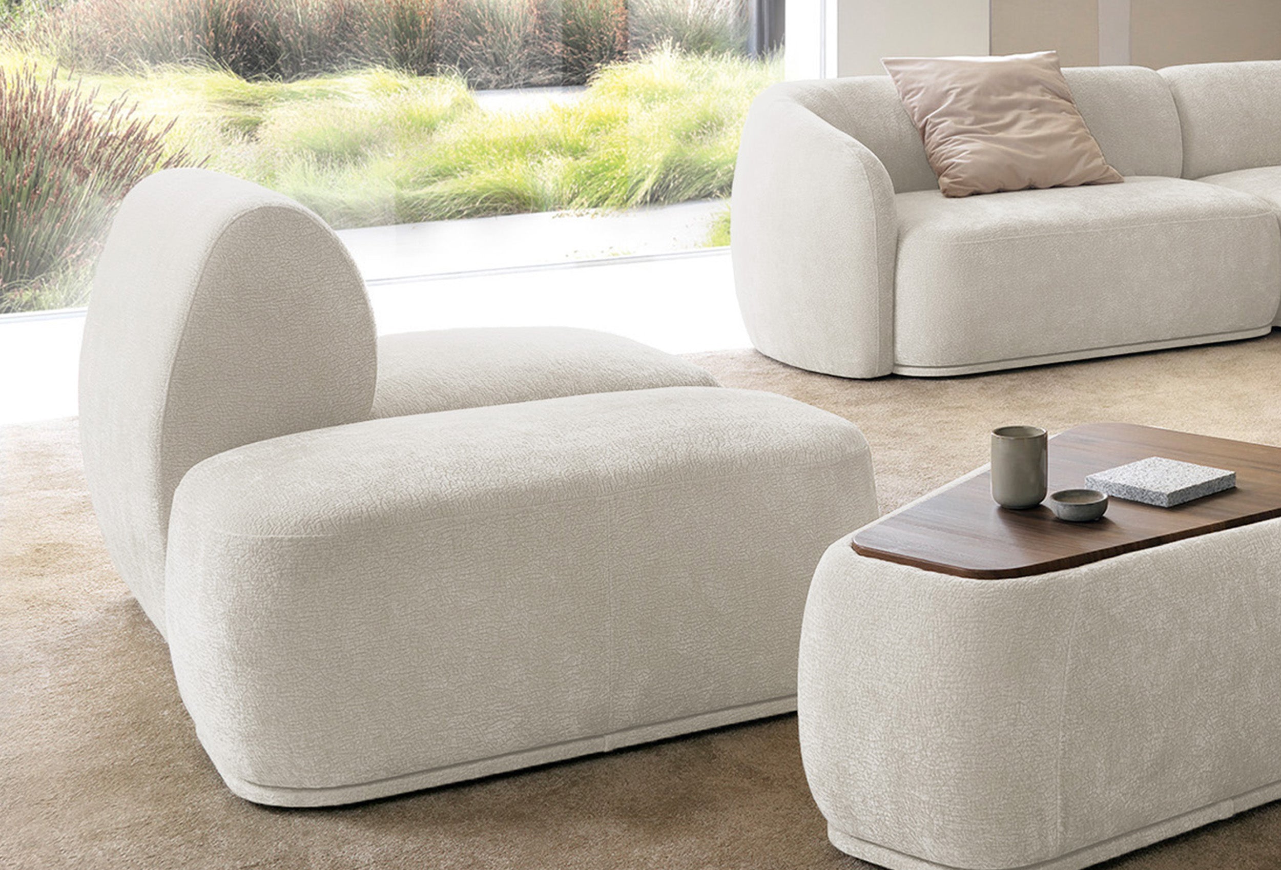 selsey-bommo-modulares-rechteckiges-pouf-creme-chenille image 3