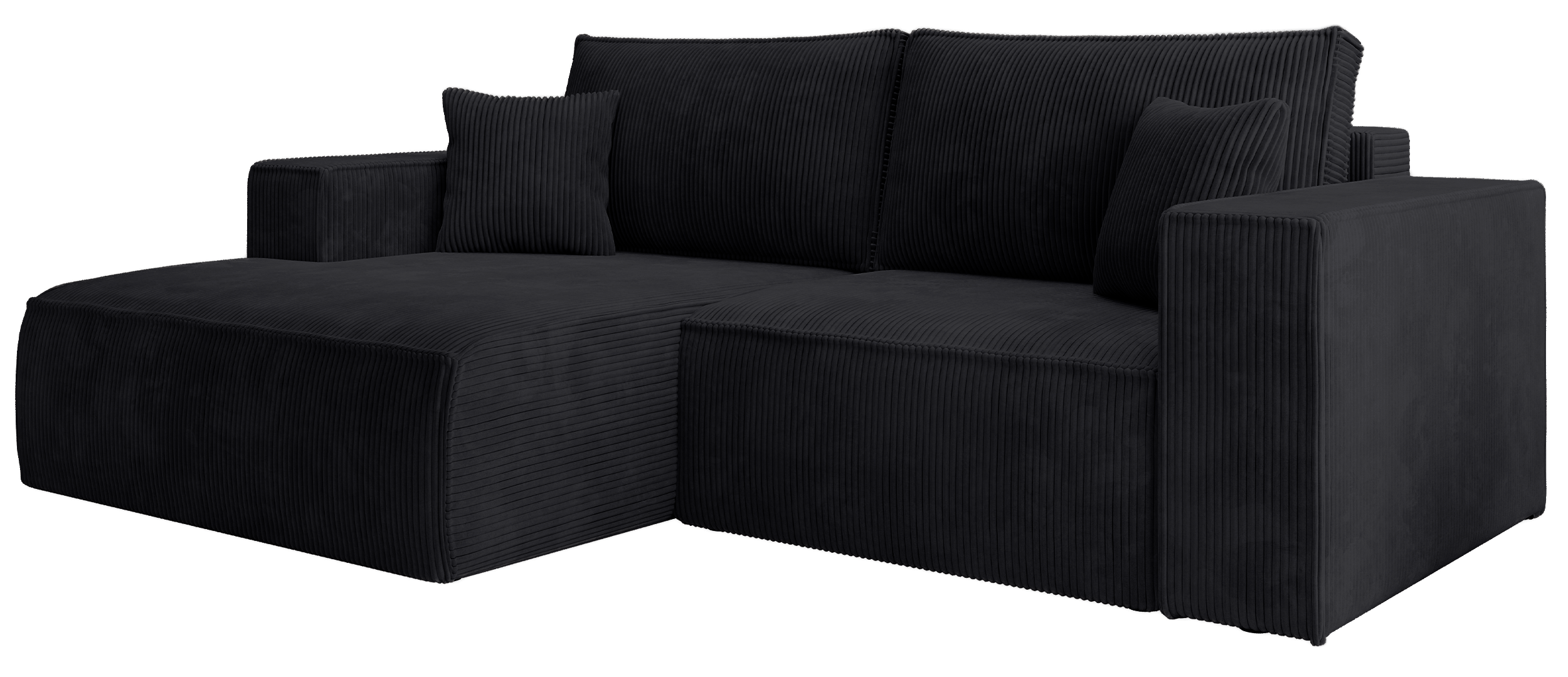 selsey-farese-mini-ecksofa-l-form-links-mit-schlaffunktion-und-stauraum-schwarze image 4