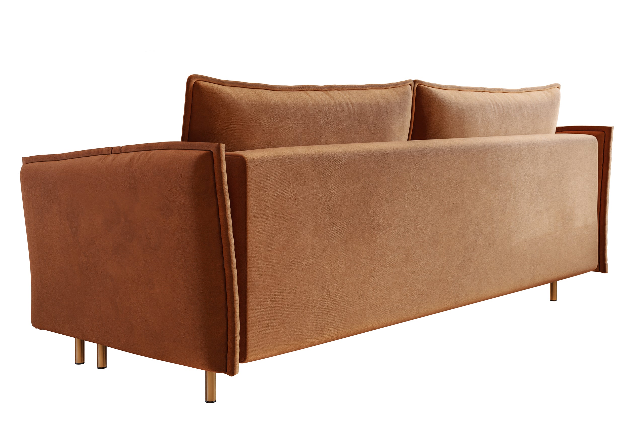 selsey-ummo-dreisitzer-schlafsofa-kupfer-mit-stauraum-samt-wasserabweisend-goldb image 6