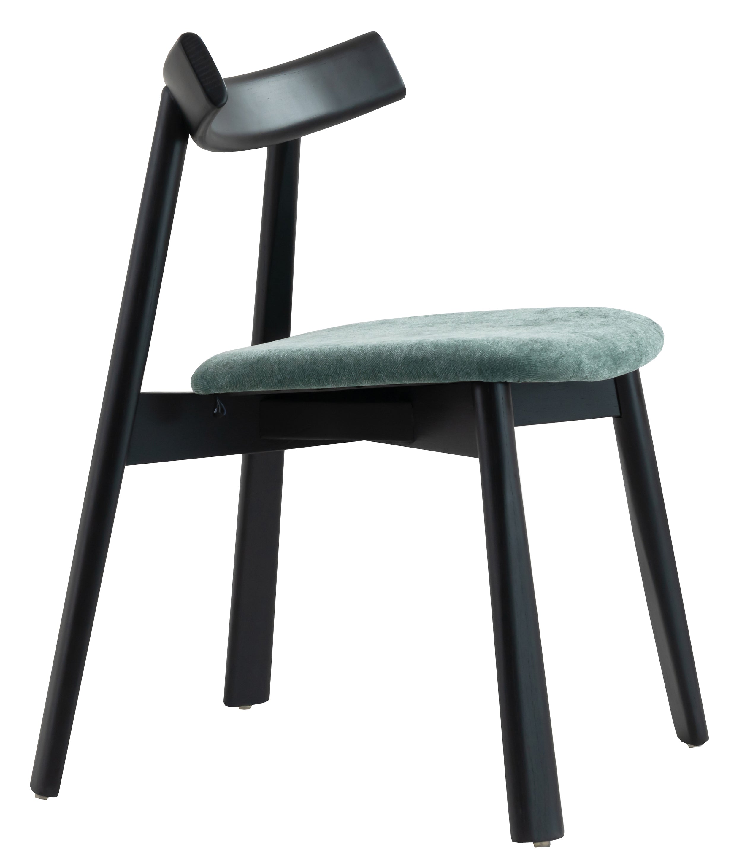 selsey-delify-holzstuhl-esszimmer-dunkelgr-n-chenille-schwarz image 3