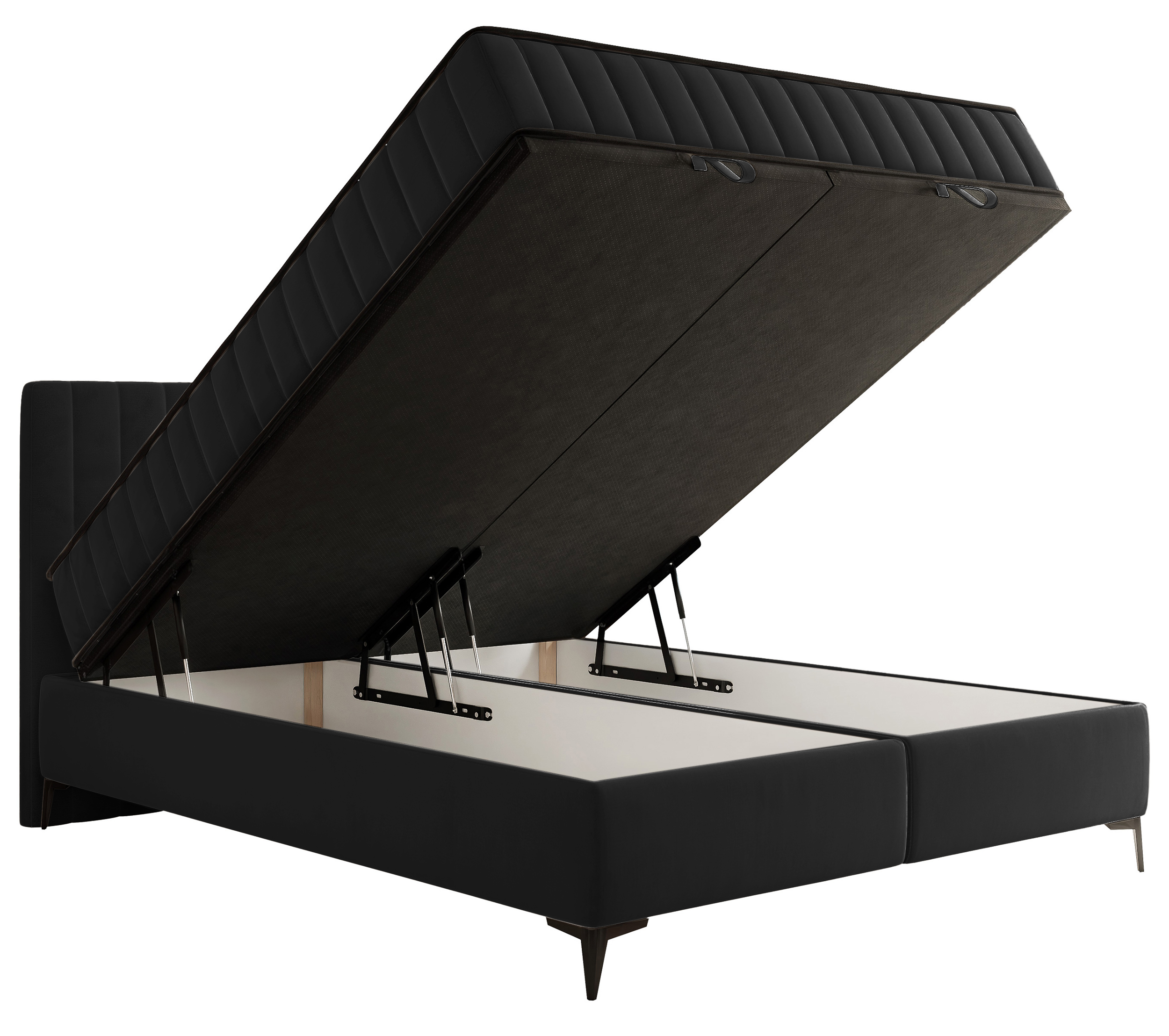 selsey-kontinentalbett-mufasso-180x200-cm-mit-stauraum-schwarzer-velours-wassera image 6