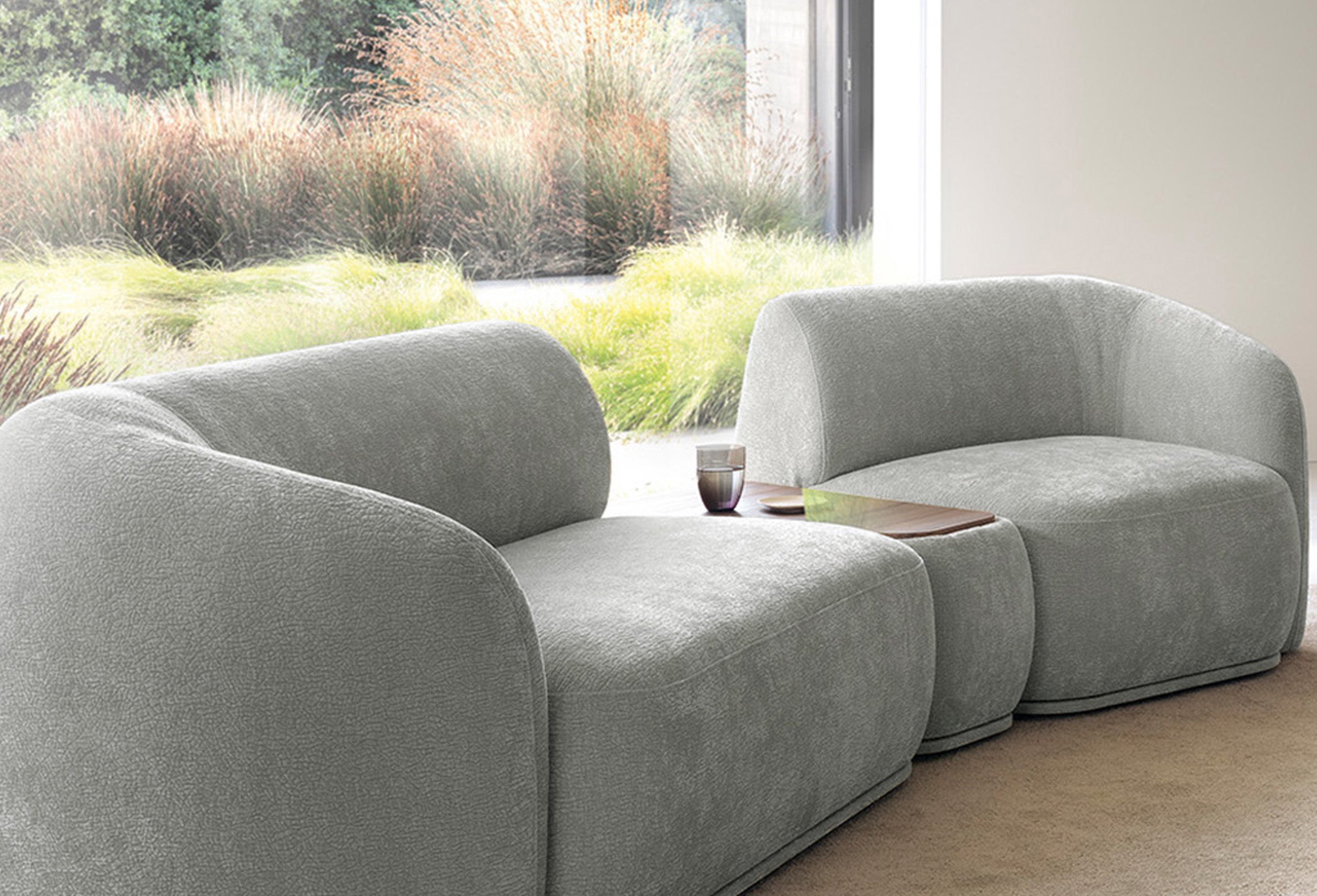 selsey-bommo-modulares-hocker-mit-tischplatte-rechteckig-grau-chenille image 4