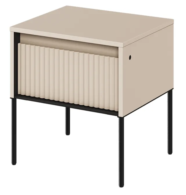 selsey-trend-nachttisch-46-cm-beige-mit-led image 1