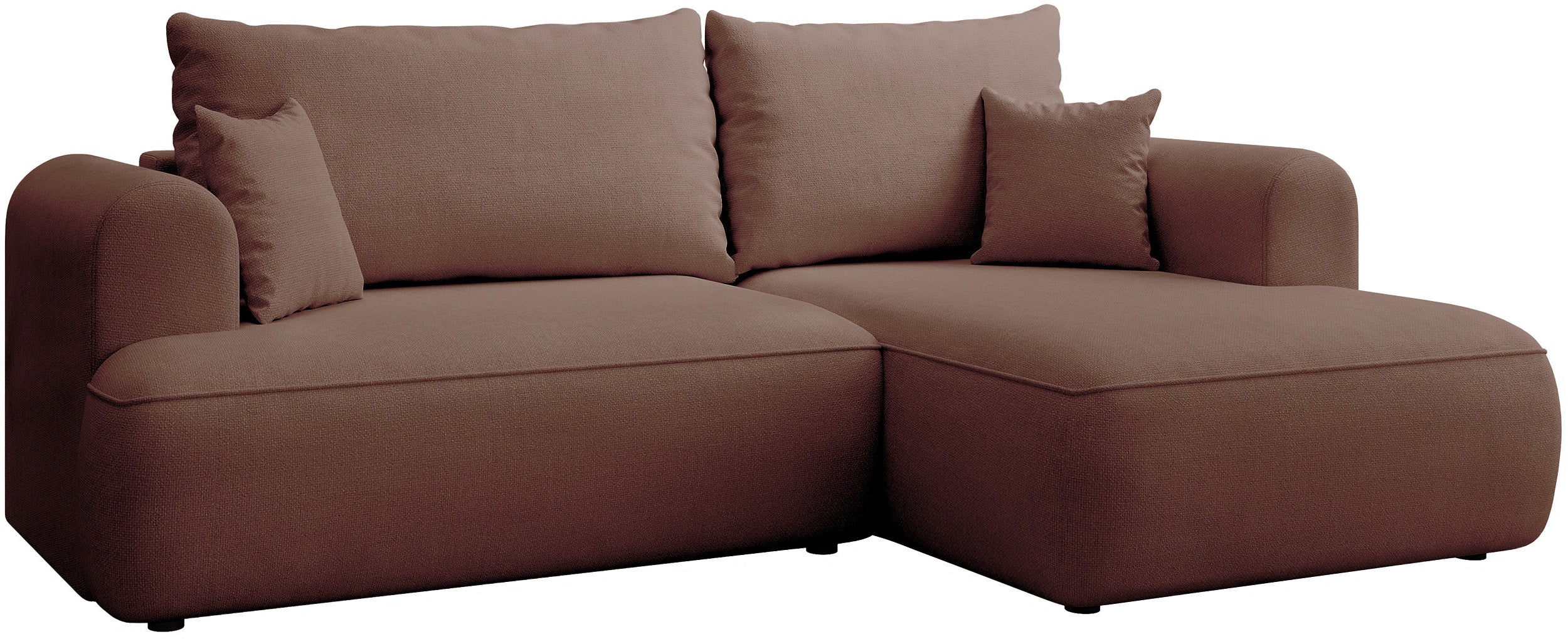 selsey-ovo-mini-ecksofa-mit-schlaffunktion-l-form-rechts-kupfer-chenille image 5