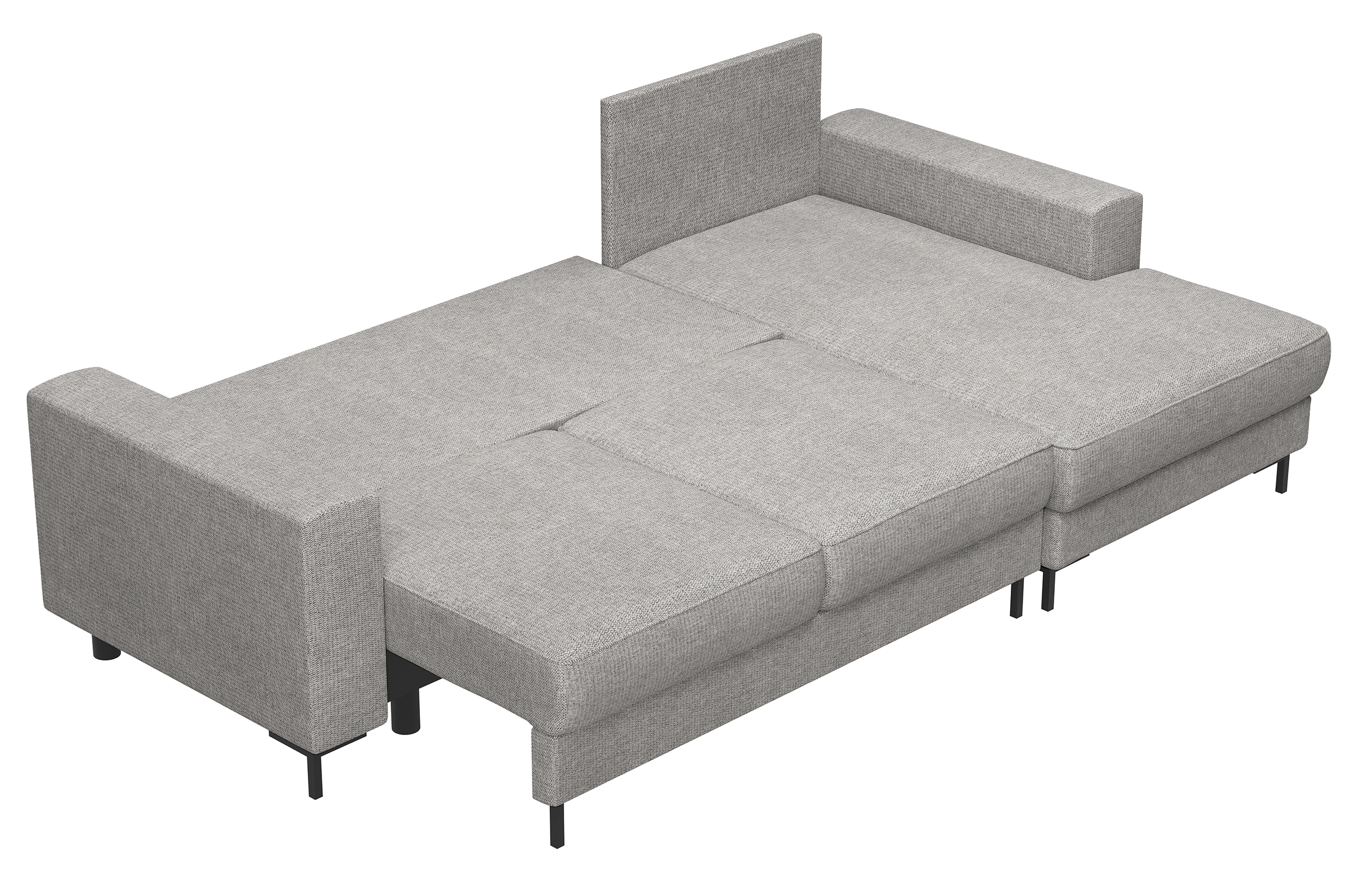 selsey-mokpeo-ecksofa-mit-schlaffunktion-rechts-chenille-grau image 5