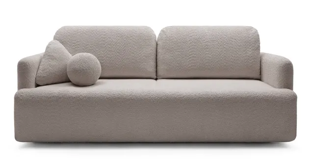 selsey-lambina-3-sitzer-sofa-ausklappbar-mit-stauraum-dunkelbeige-boucl image 1
