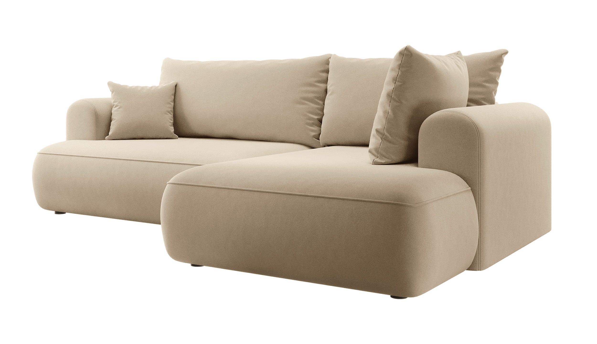 selsey-ovo-ecksofa-mit-schlaffunktion-rechts-l-form-beige-velours-mit-stauraum image 5