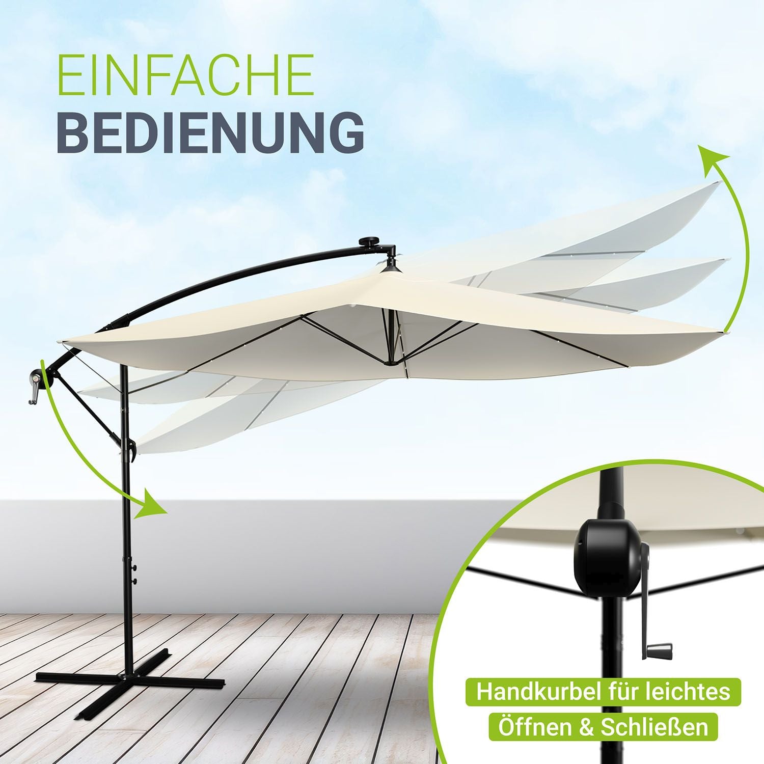 juskys-led-ampelschirm-brazil-3-5-m-grau-creme-mit-st-nder-und-kurbel image 3