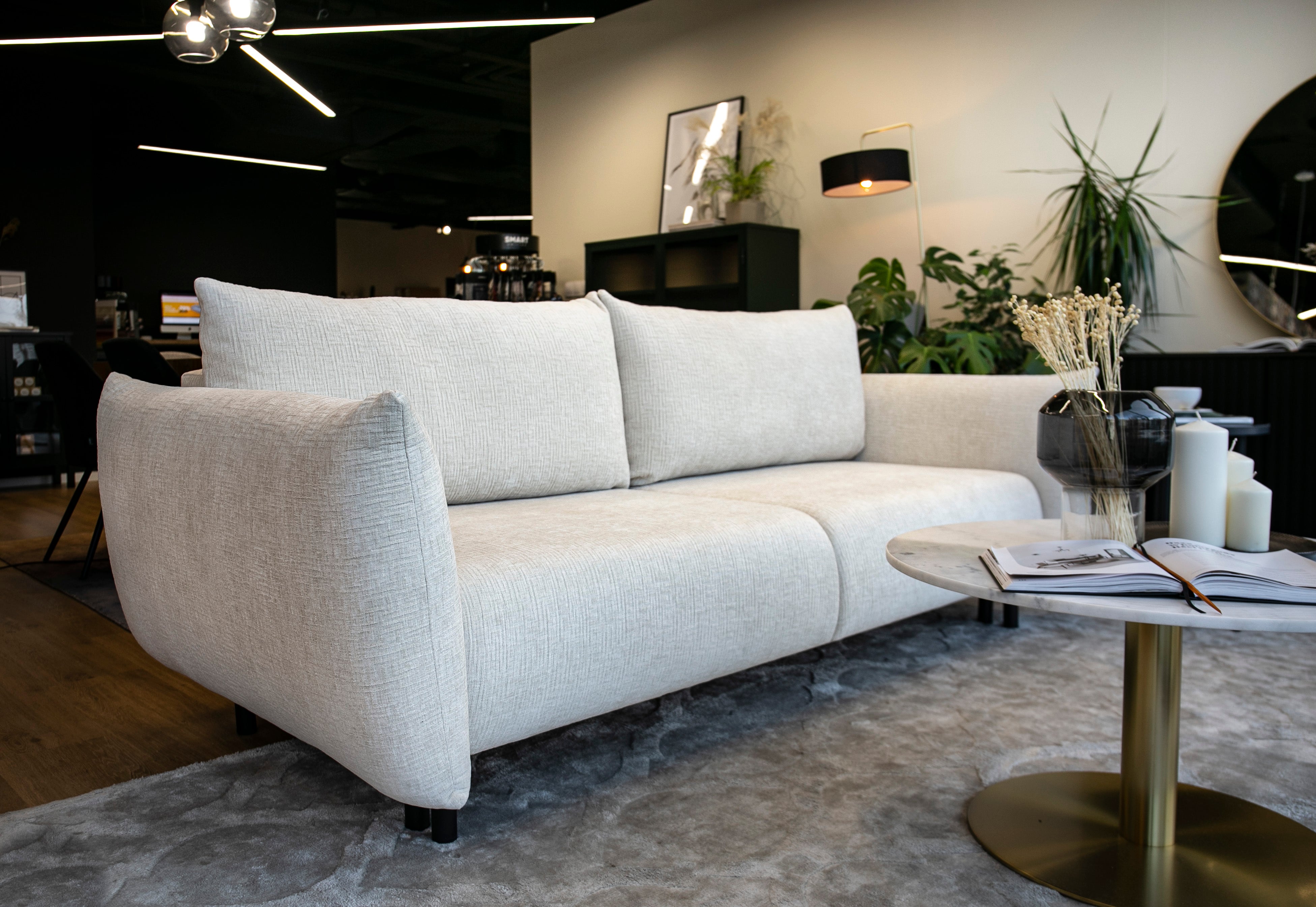 selsey-candeiro-dreisitziges-schlafsofa-mit-stauraum-cremefarbenes-chenille image 2