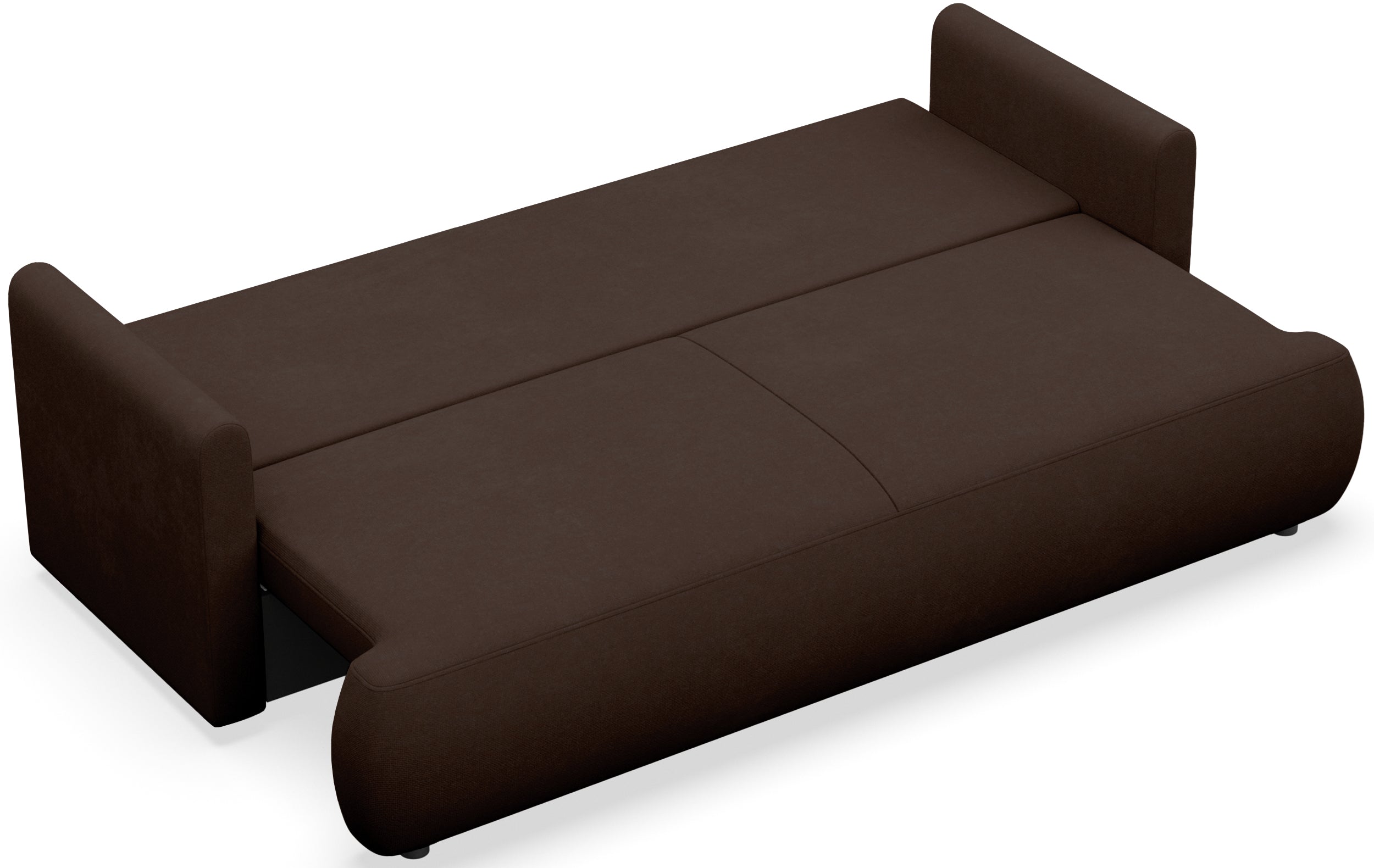 selsey-ovo-mini-dreisitziges-schlafsofa-brauner-chenille-mit-stauraum image 3