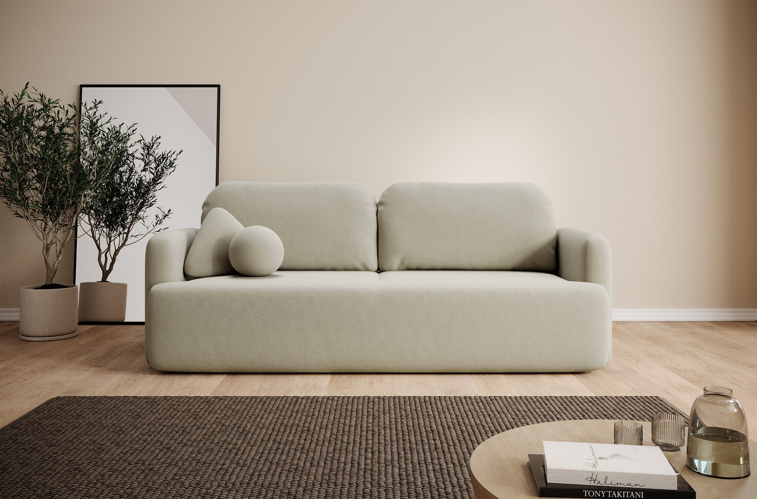 selsey-lambina-3-sitzer-schlafsofa-ausklappbar-mit-stauraum-beige-velours image 2
