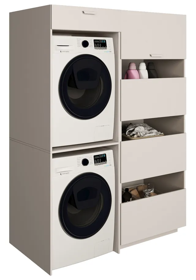 selsey-holv-badezimmerm-bel-set-mit-schrank-ber-der-waschmaschine-135-cm-kaschmi image 1