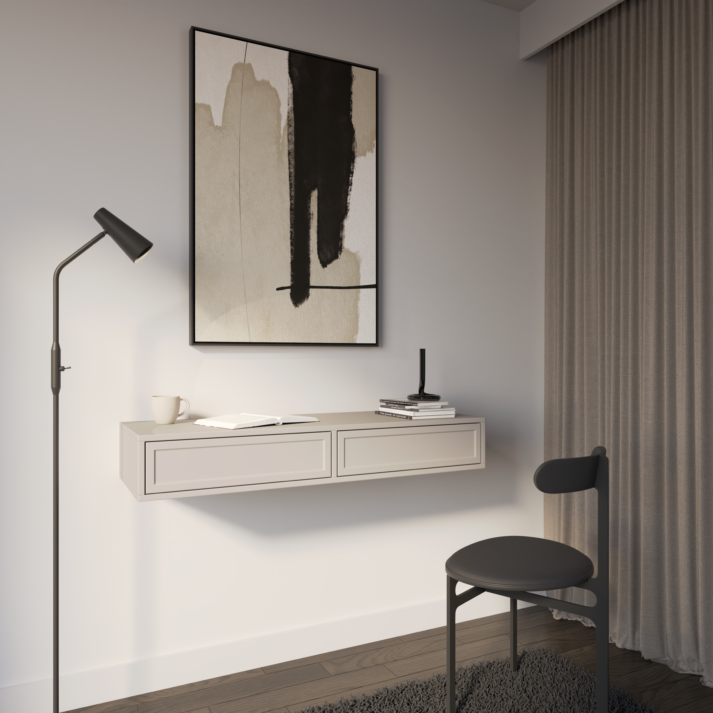 selsey-velveto-schminktisch-110-cm-mit-zwei-schubladen-kaschmir-h-ngend image 4