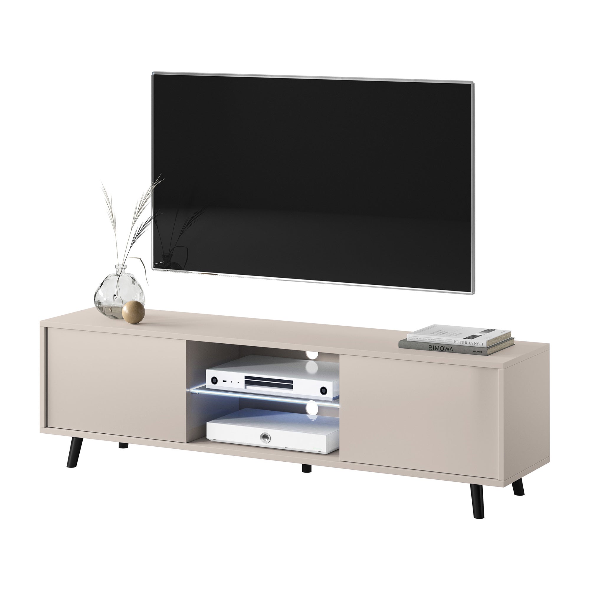 selsey-lefyr-tv-schrank-140-cm-grau-beige-mit-led image 4
