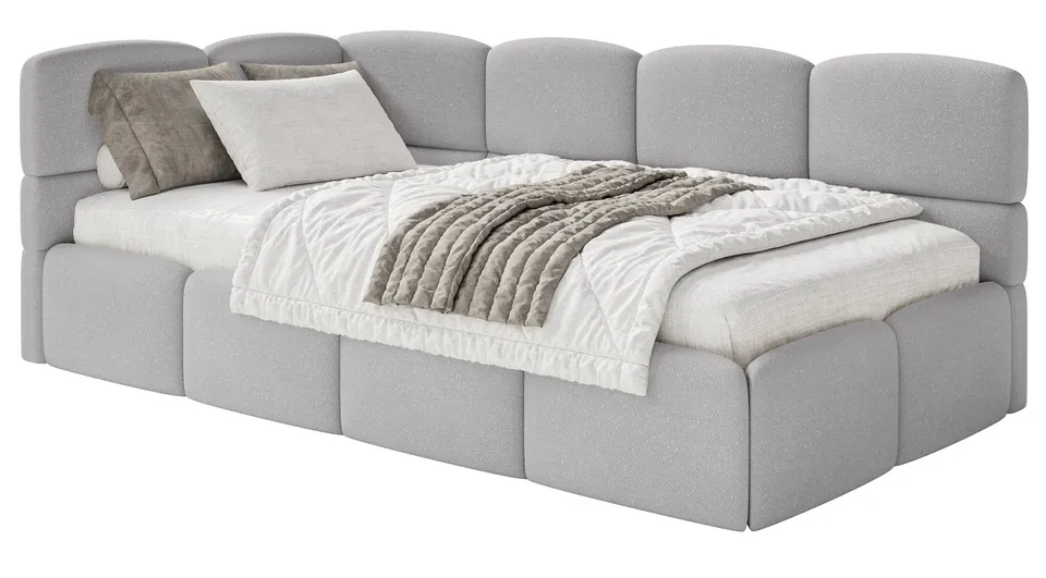 selsey-cloudy-jugendbett-90x200-cm-links-hellgrau-chenille-mit-stauraum image 1