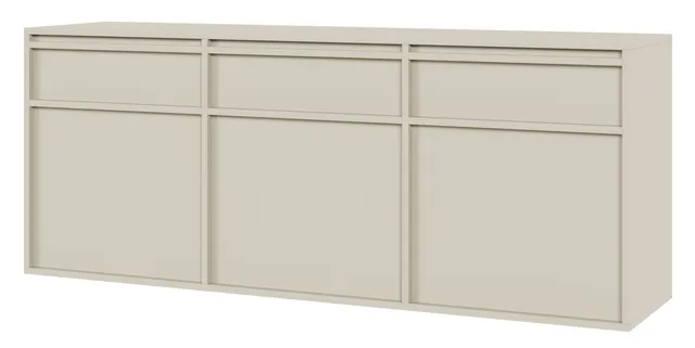 selsey-evo-h-ngende-dreit-rige-kommode-154-cm-kaschmir-mit-schubladen image 1