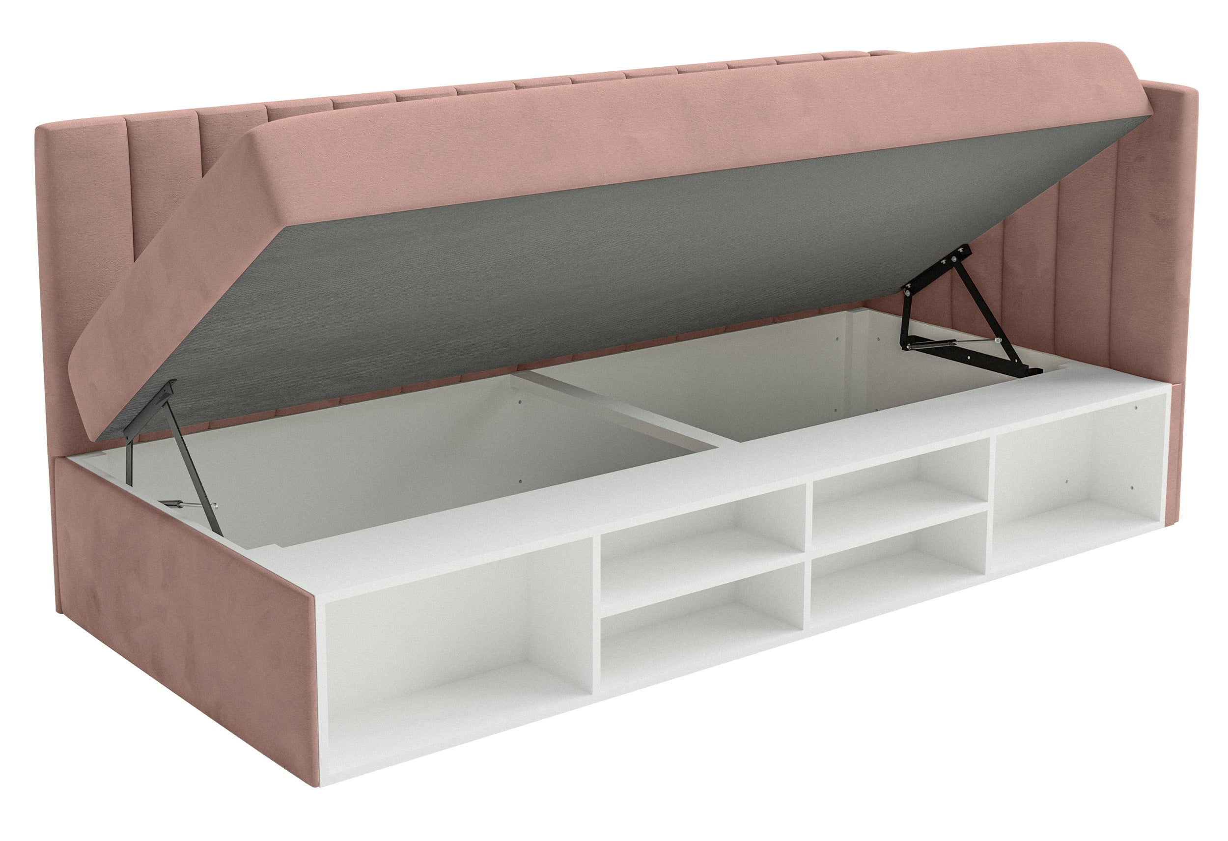 selsey-ventrio-jugendbett-90x200-cm-rechtsseitig-hellrosa-velours-stauraum-und-r image 7