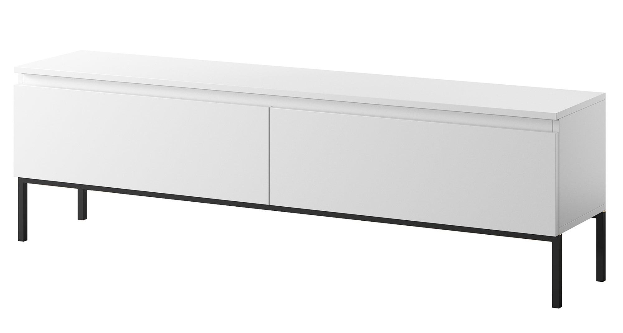 selsey-bemmi-tv-schrank-150-cm-wei-mit-schwarzen-beinen image 5
