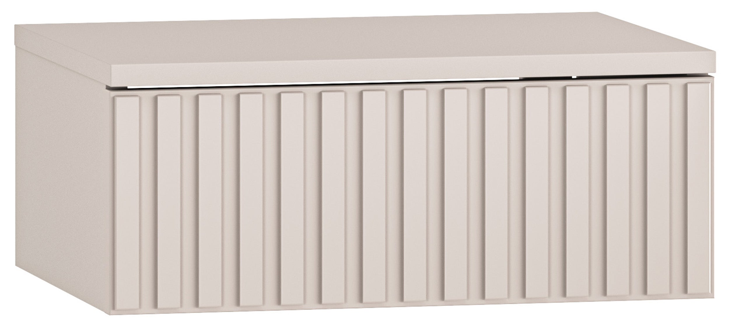 selsey-caletto-h-ngender-nachttisch-45-cm-mit-schublade-kaschmirfarbe image 1