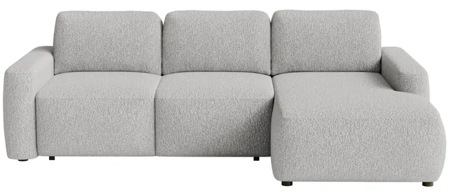 selsey-carnos-mini-ecksofa-l-form-rechts-mit-schlaffunktion-hellgrauer-chenille image 1