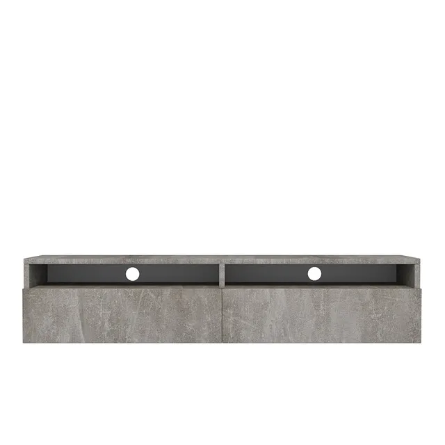 selsey-rednaw-tv-schrank-140-cm-mit-zwei-schubladen-beton image 1