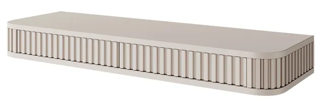 selsey-ovarlo-h-nge-schminktisch-mit-rillen-und-2-schubladen-113-cm-sandbeige image 1