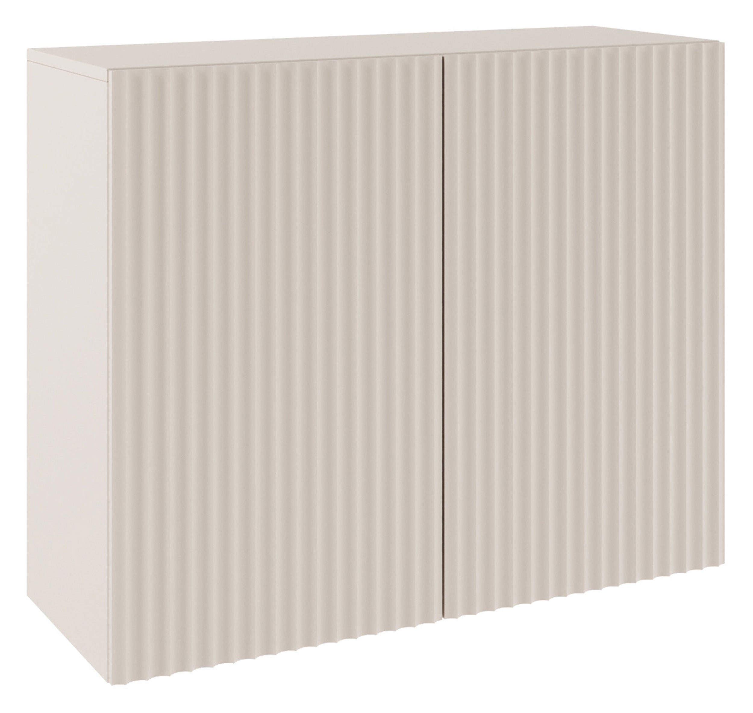 selsey-sunds-zweit-rige-kommode-100-cm-kaschmir-gerillte-fronten image 1