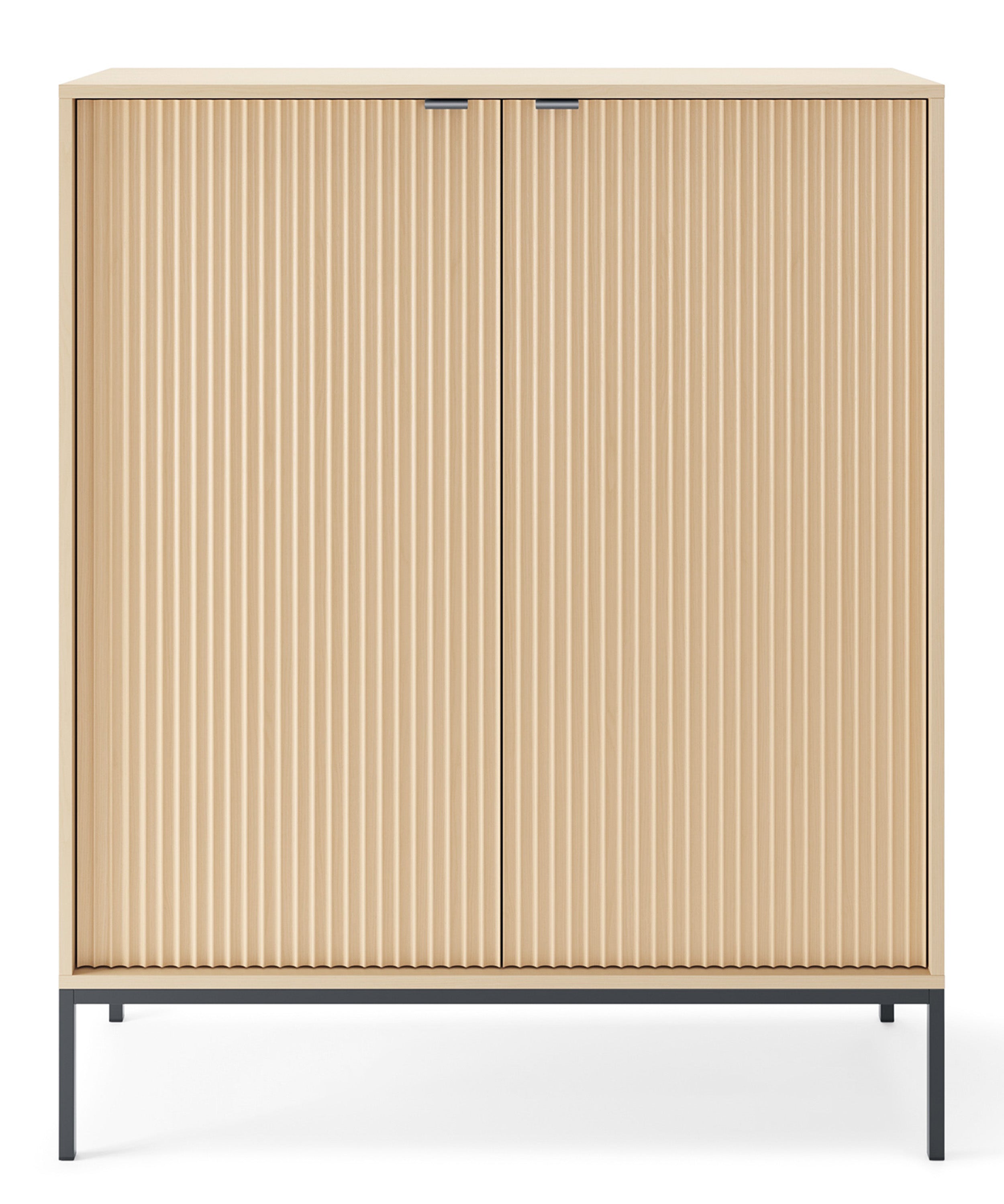 selsey-vellore-kommode-2-t-rig-104-cm-vicenza-eiche-geriffelt-schwarze-beine image 7