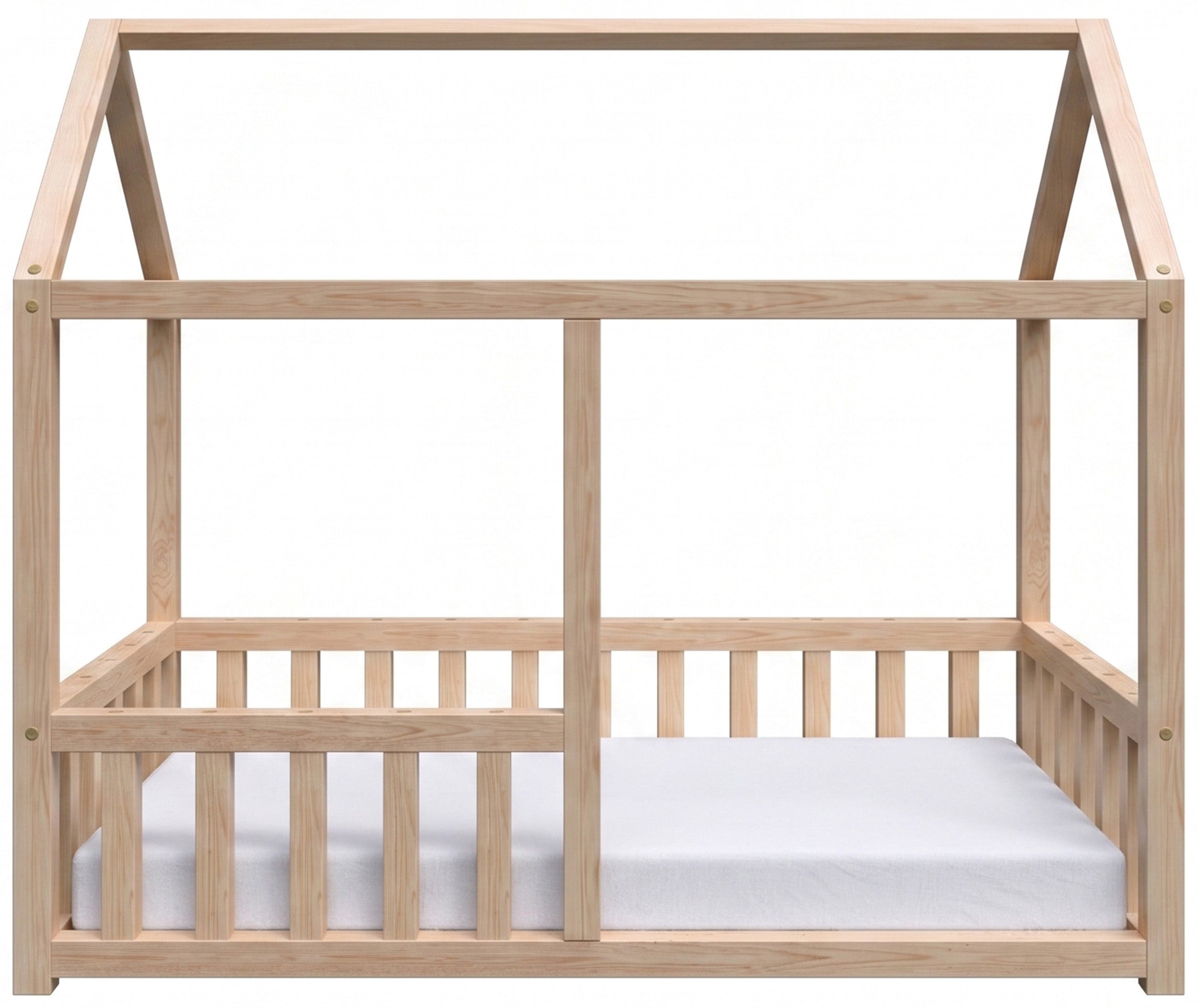 selsey-vistena-hausbett-75x160-cm-mit-kiefernmatratze-natur image 3