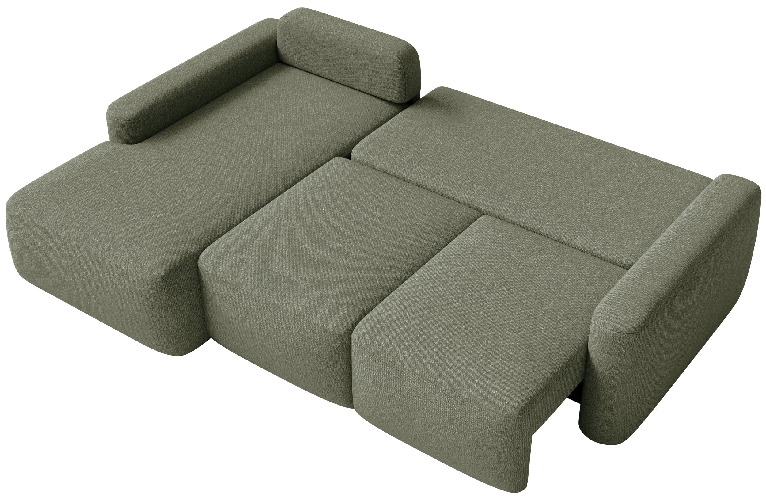selsey-carnos-mini-ecksofa-links-l-form-olivgr-ner-chenille-mit-schlaffunktion image 3