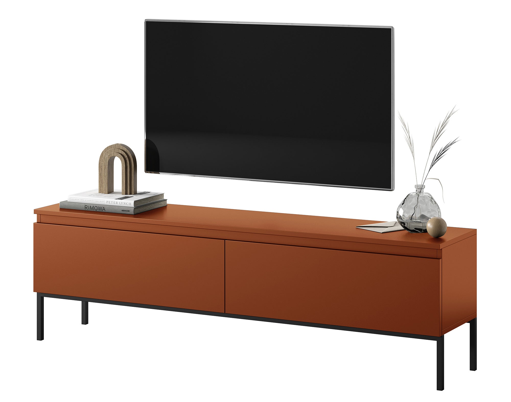 selsey-bemmi-tv-schrank-150-cm-ziegelrot image 4