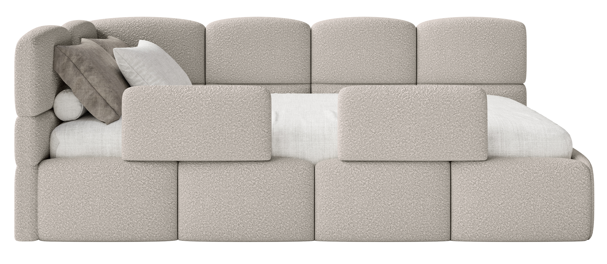 selsey-cloudy-jugendbett-90x200-links-mit-matratze-und-stauraum-grau-beige-boucl image 1