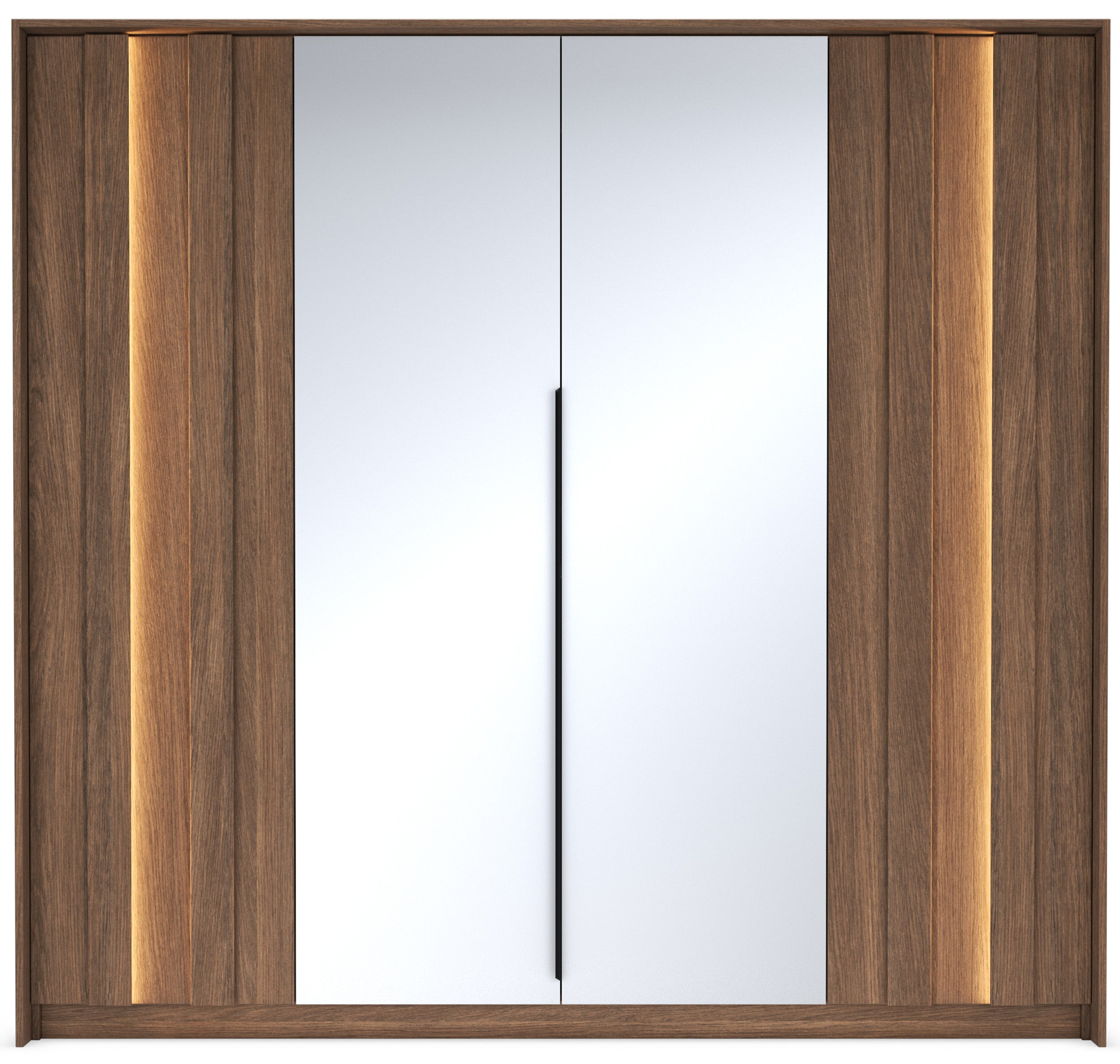 selsey-amaro-4-t-riger-kleiderschrank-mit-spiegel-und-led-223-cm-eiche-dunin image 5