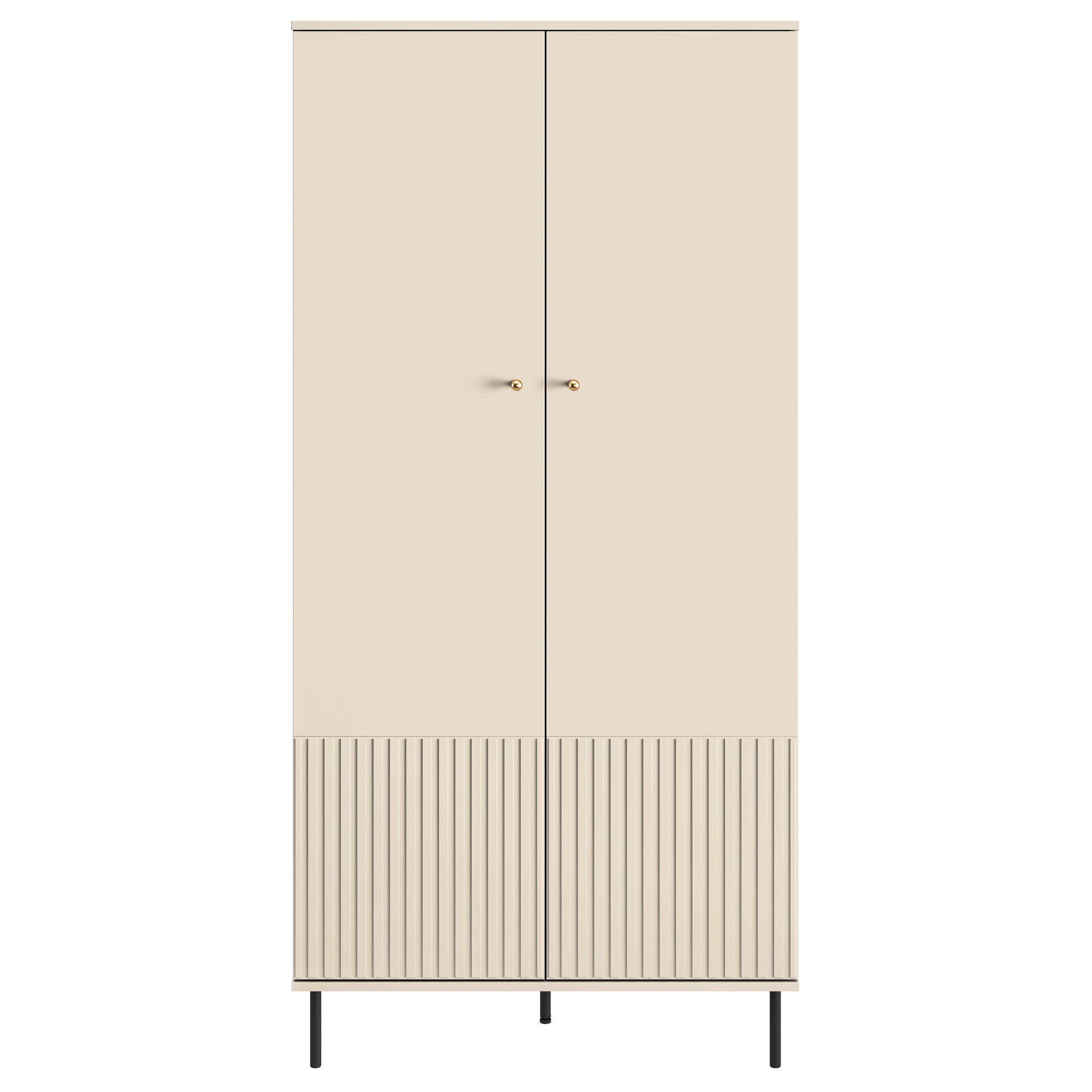 selsey-caletto-zweit-rige-garderobe-92-cm-beige-mit-lamellen image 4