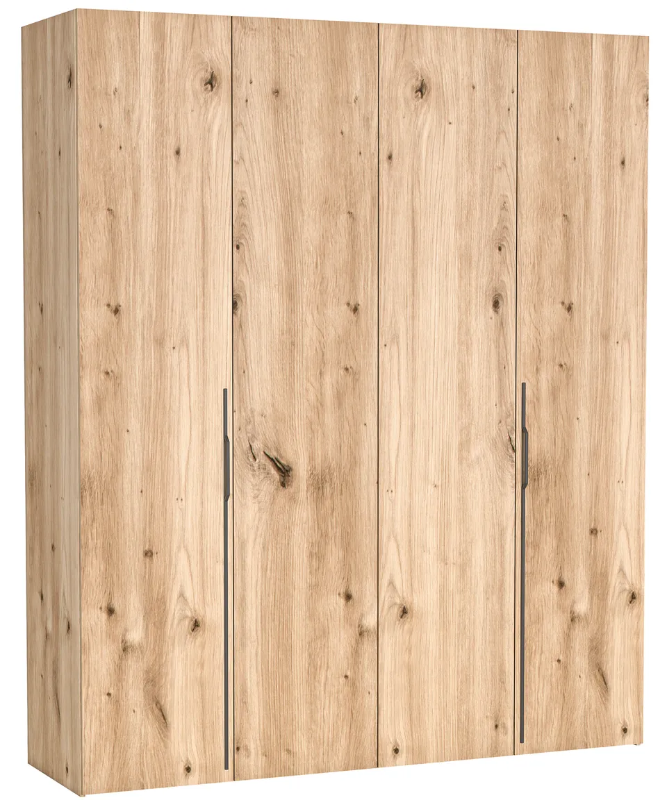 selsey-bari-garderobe-200-cm-zweit-rig-mit-3-schubladen-artisan-eiche-faltt-ren image 1